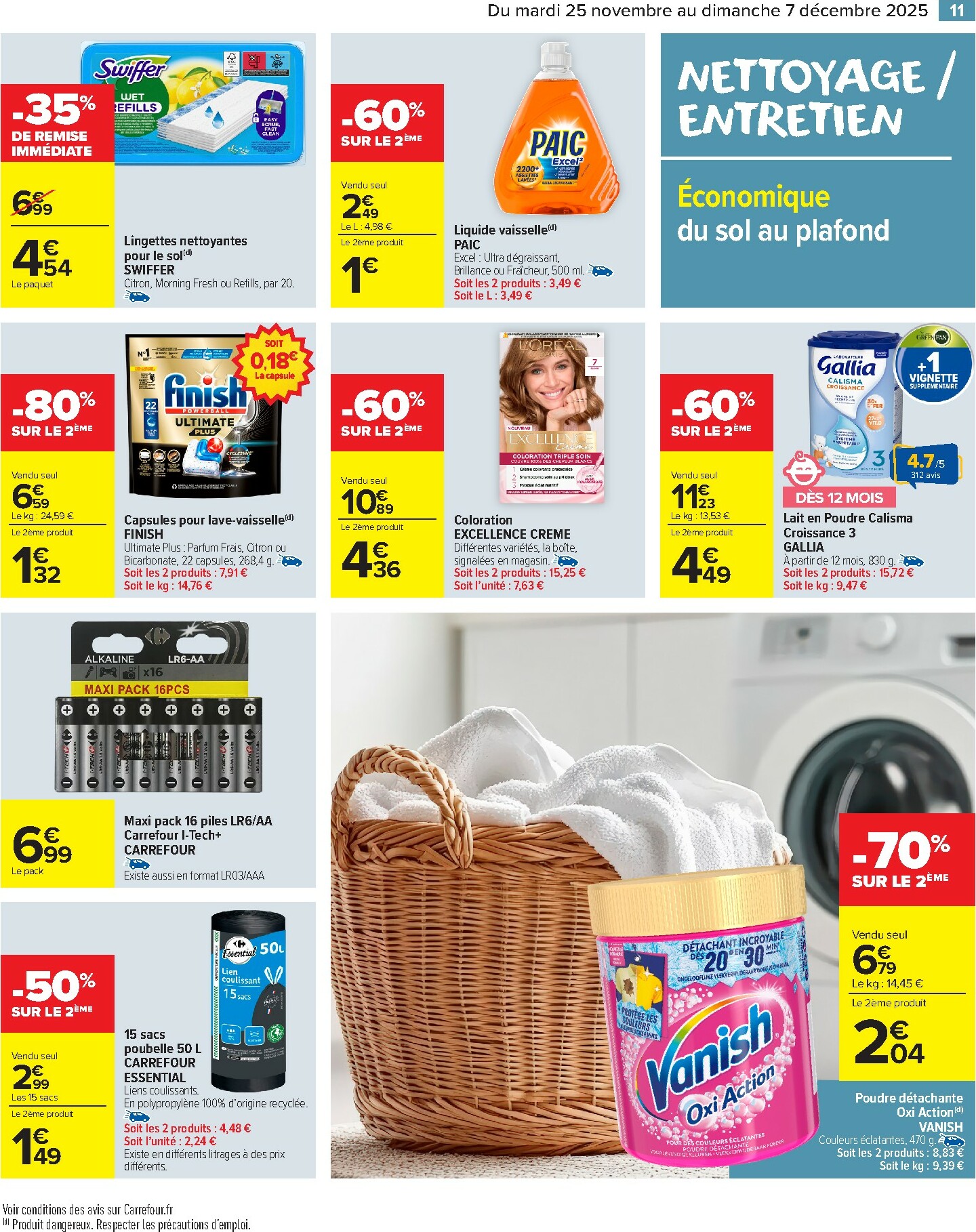 carrefour-market - Catalogue Carrefour Market valable du 25/11 au 07/12 - page: 13