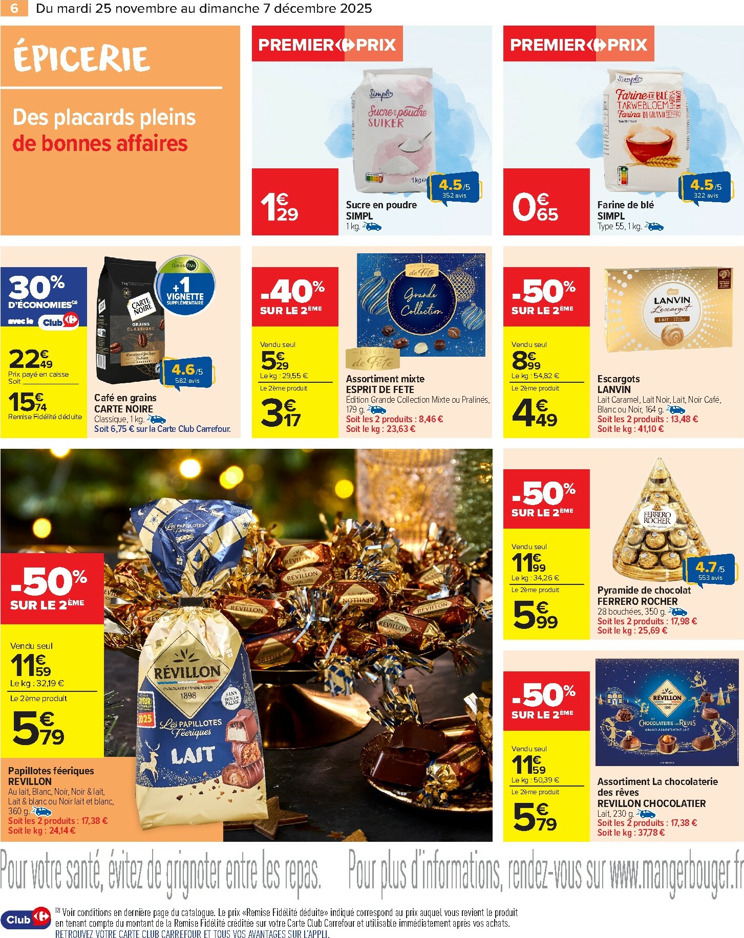 carrefour-market - Catalogue Carrefour Market valable du 25/11 au 07/12 - page: 8