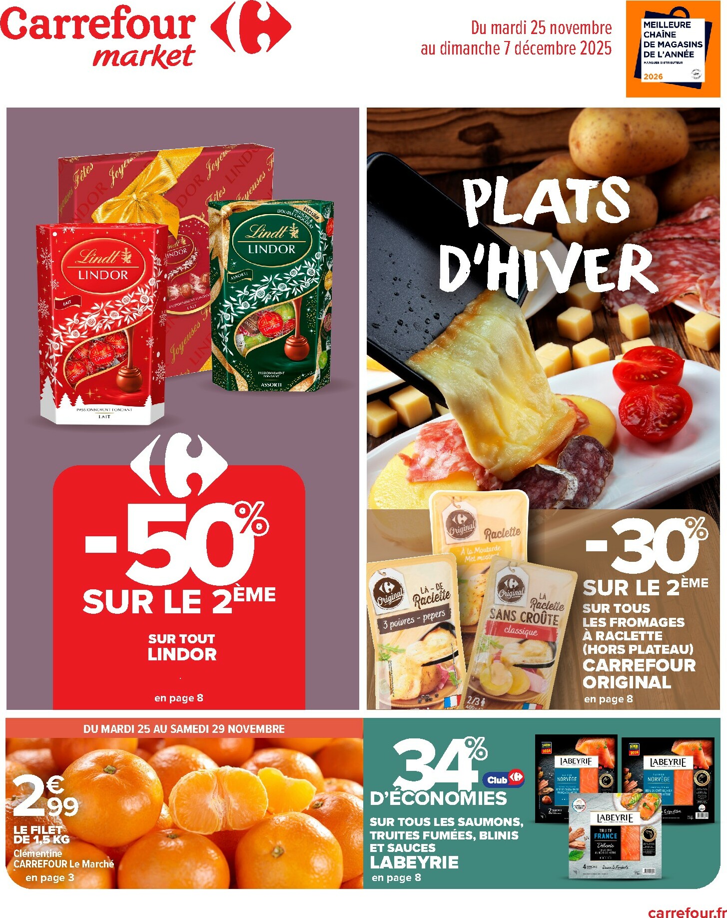 carrefour-market - Catalogue Carrefour Market valable du 25/11 au 07/12