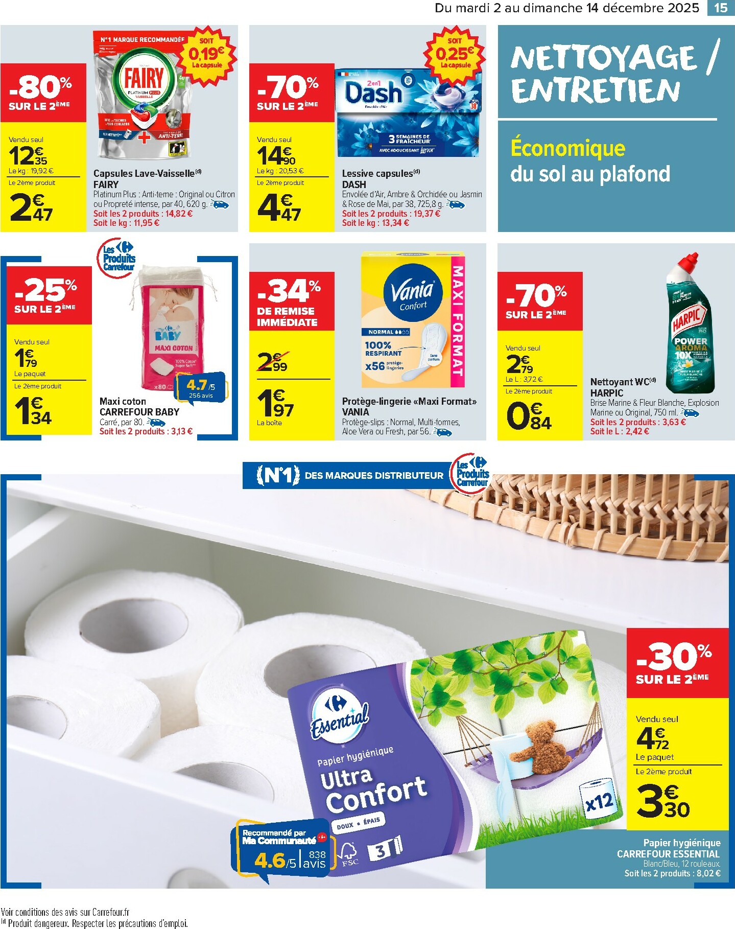 carrefour-market - Catalogue Carrefour Market valable du 02/12 au 14/12 - page: 17