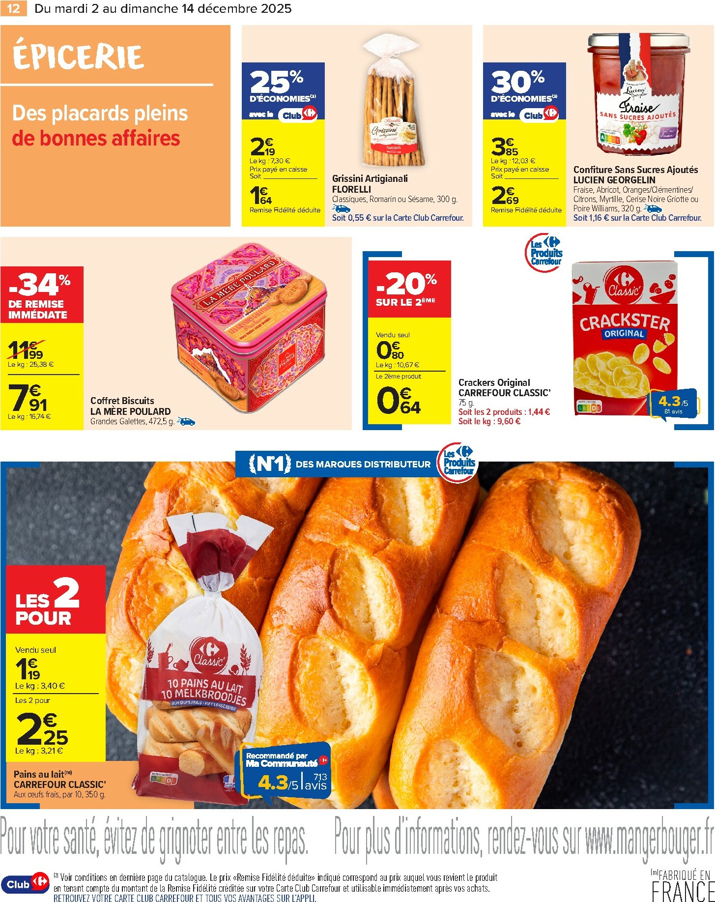 carrefour-market - Catalogue Carrefour Market valable du 02/12 au 14/12 - page: 14