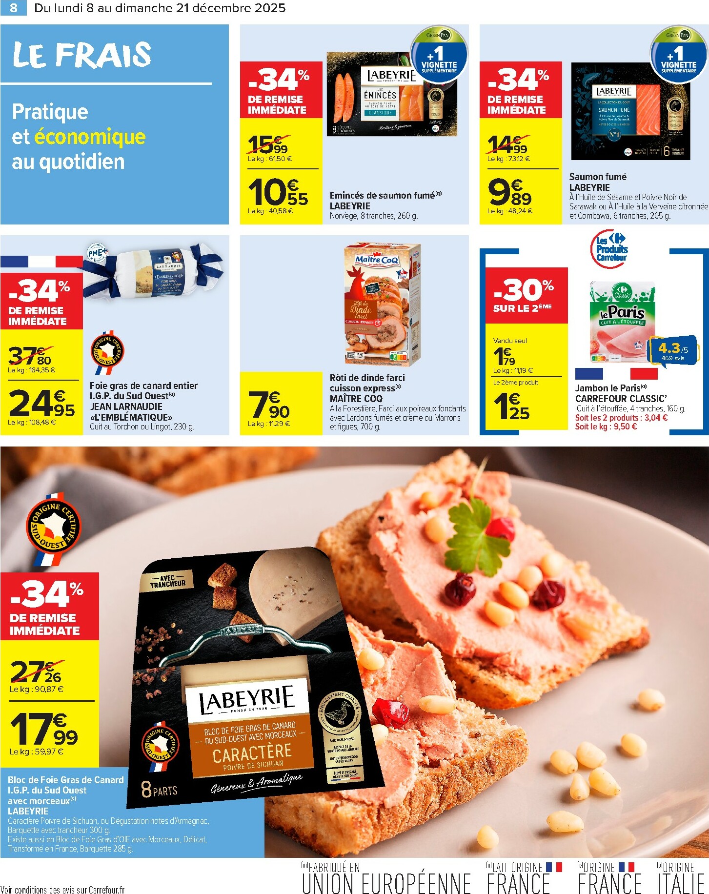 carrefour-market - Catalogue Carrefour Market valable du 08/12 au 21/12 - page: 10