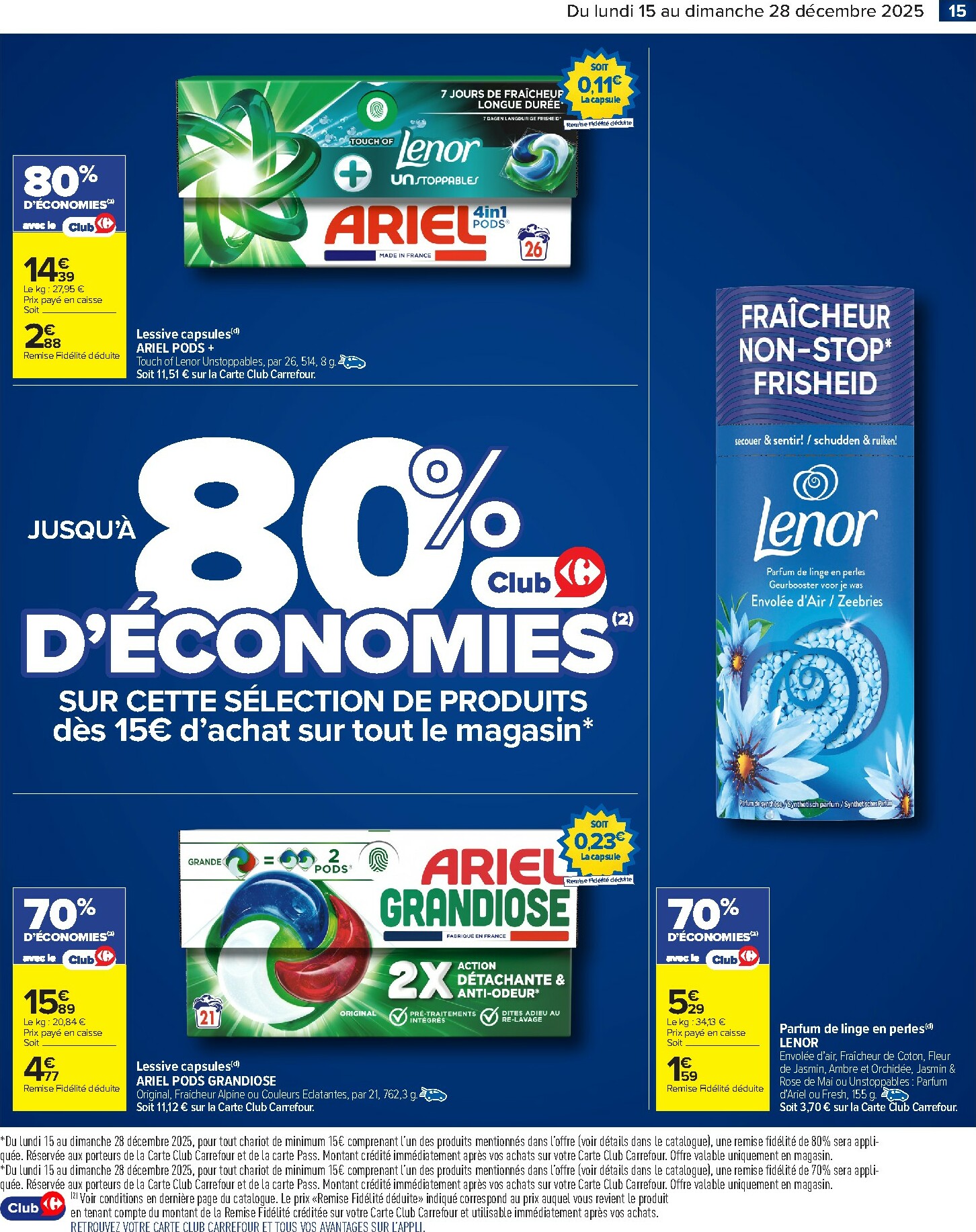 carrefour-market - Catalogue Carrefour Market valable du 15/12 au 28/12 - page: 17