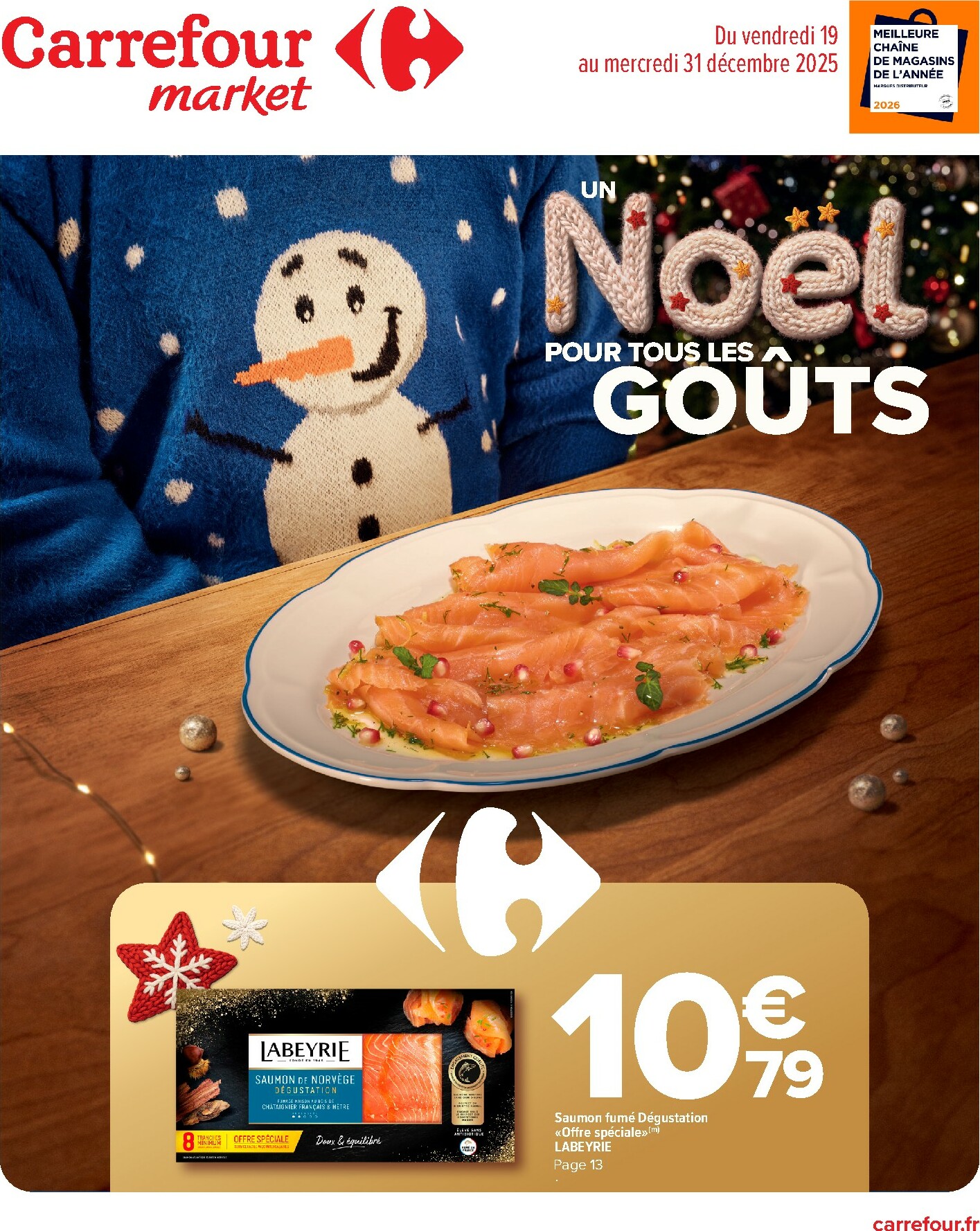 carrefour-market - Catalogue Carrefour Market - Noël valable du 19/12 au 31/12