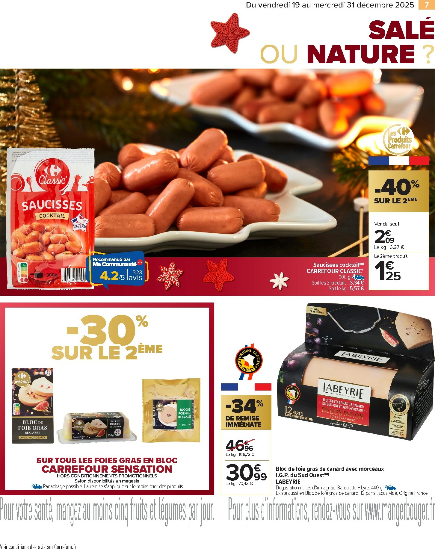 carrefour-market - Catalogue Carrefour Market - Noël valable du 19/12 au 31/12 - page: 9