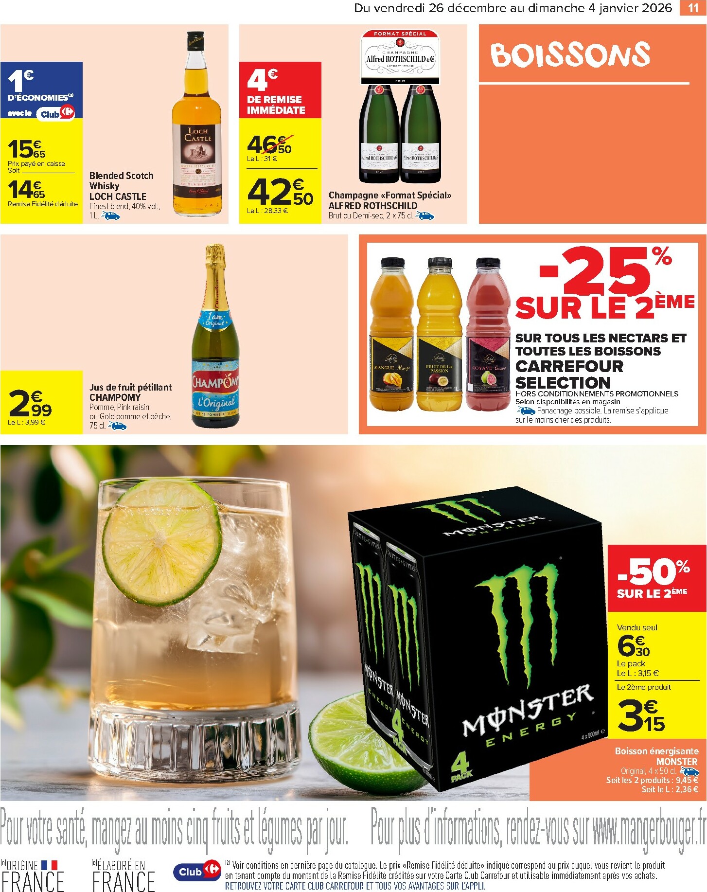 carrefour-market - Catalogue Carrefour Market valable du 26/12 au 04/01 - page: 13