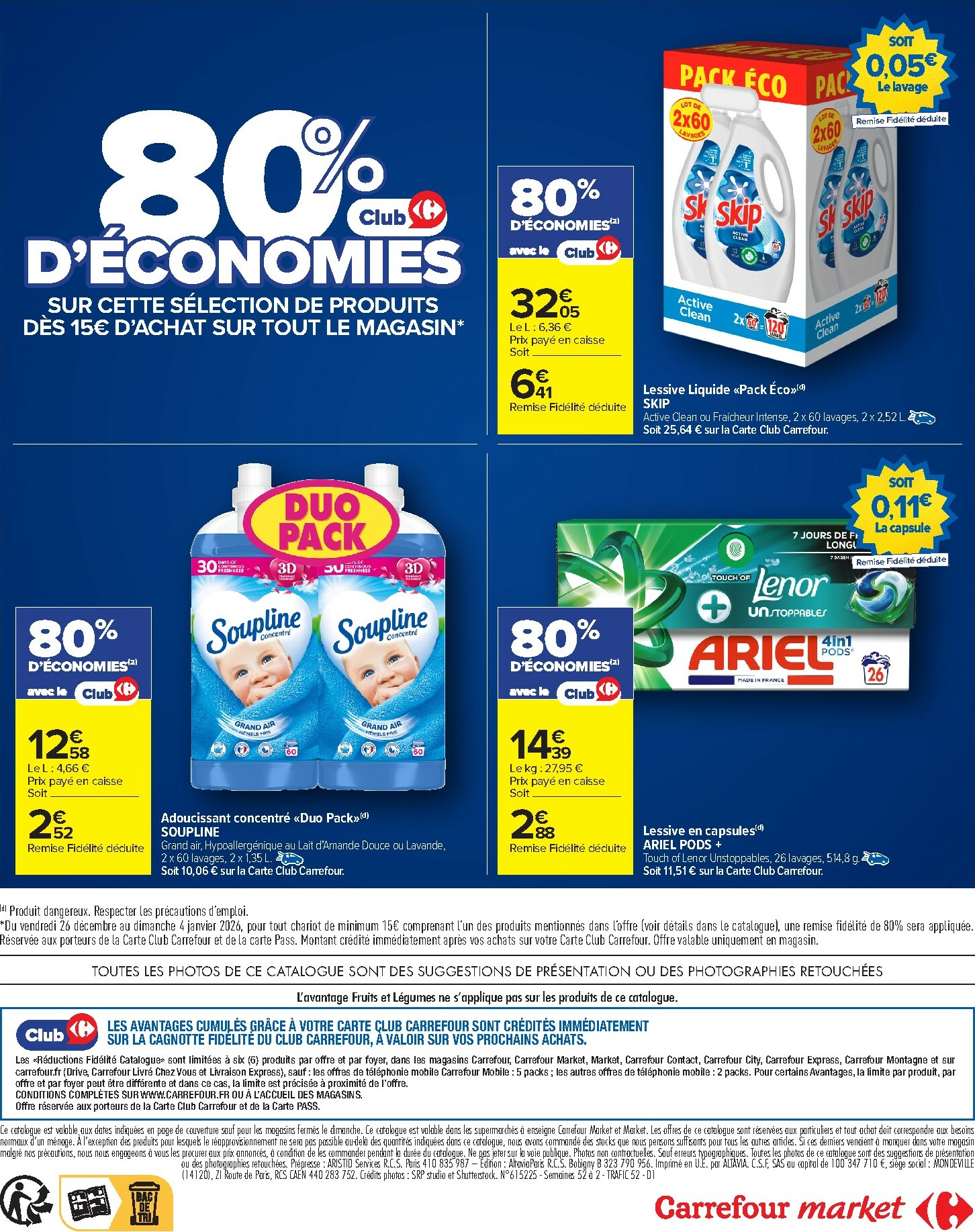 carrefour-market - Catalogue Carrefour Market valable du 26/12 au 04/01 - page: 2