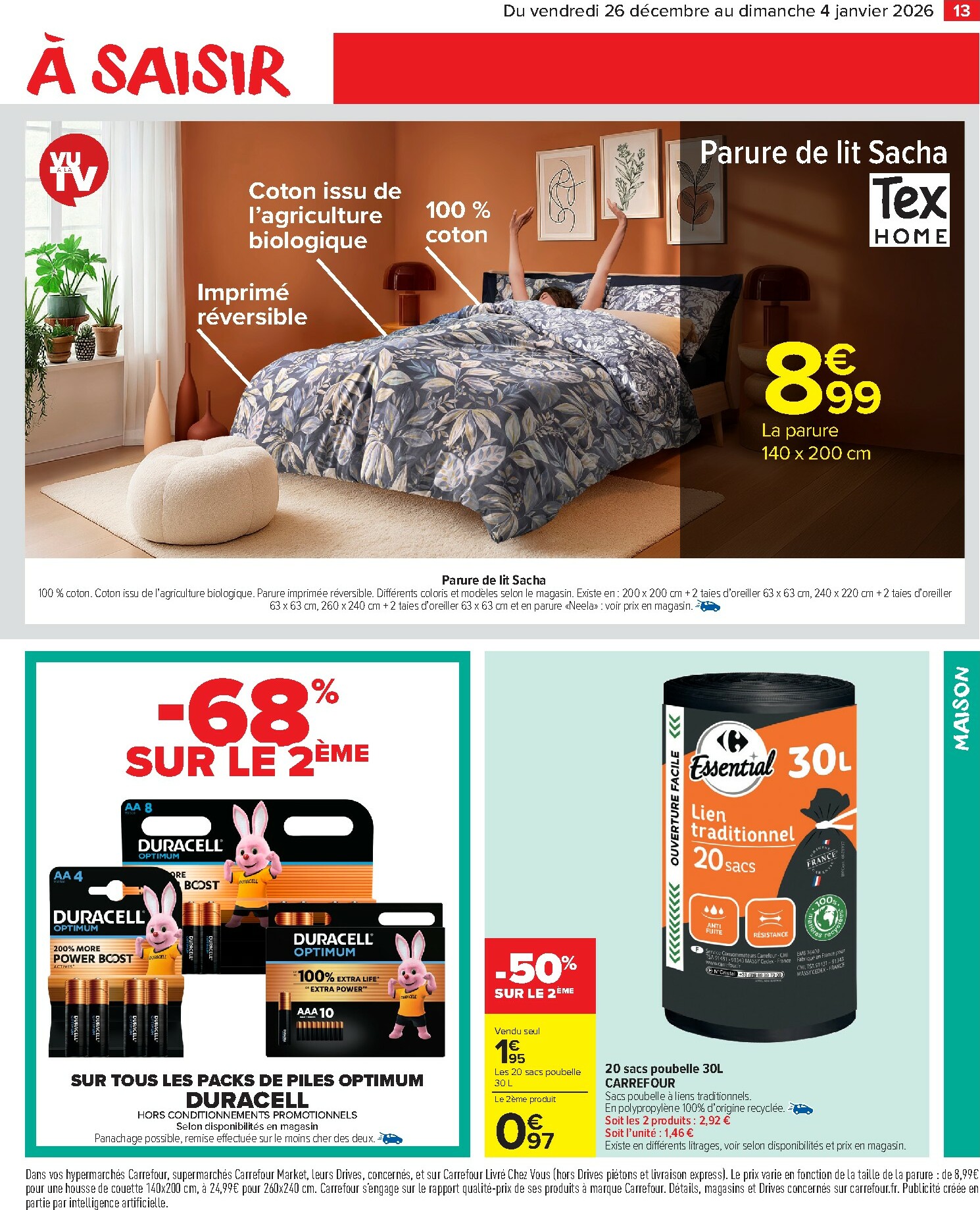 carrefour-market - Catalogue Carrefour Market valable du 26/12 au 04/01 - page: 15