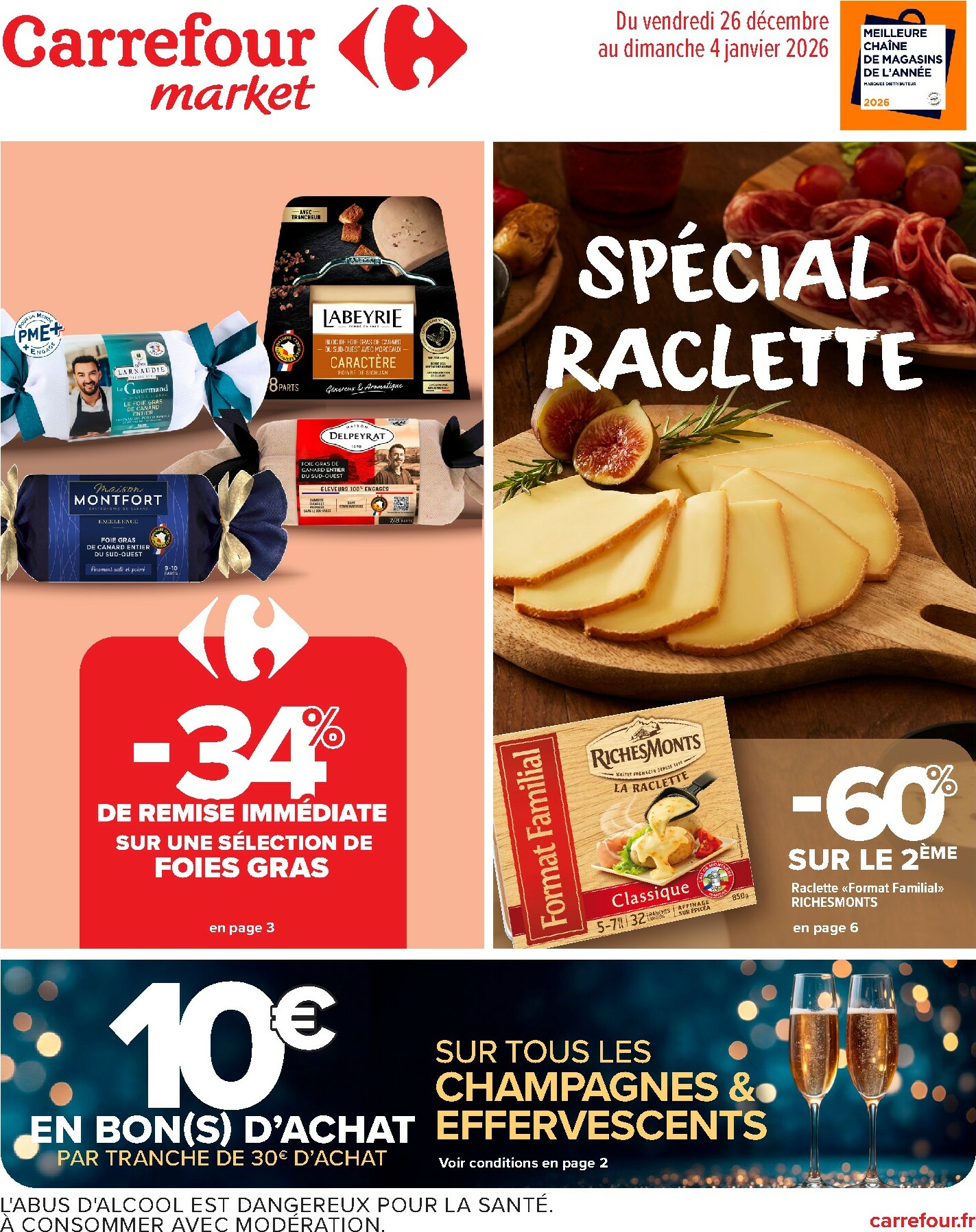 carrefour-market - Catalogue Carrefour Market valable du 26/12 au 04/01