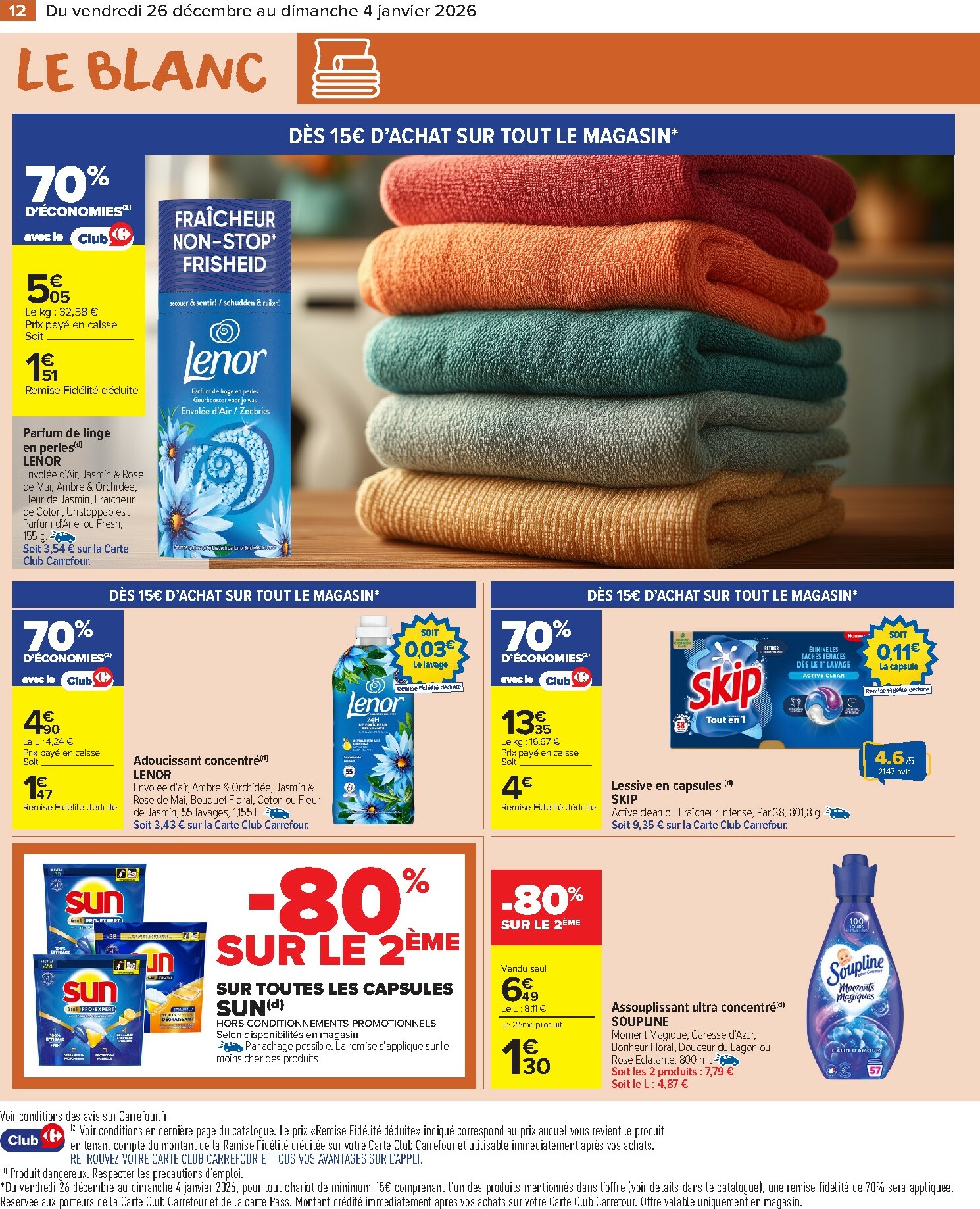 carrefour-market - Catalogue Carrefour Market valable du 26/12 au 04/01 - page: 14