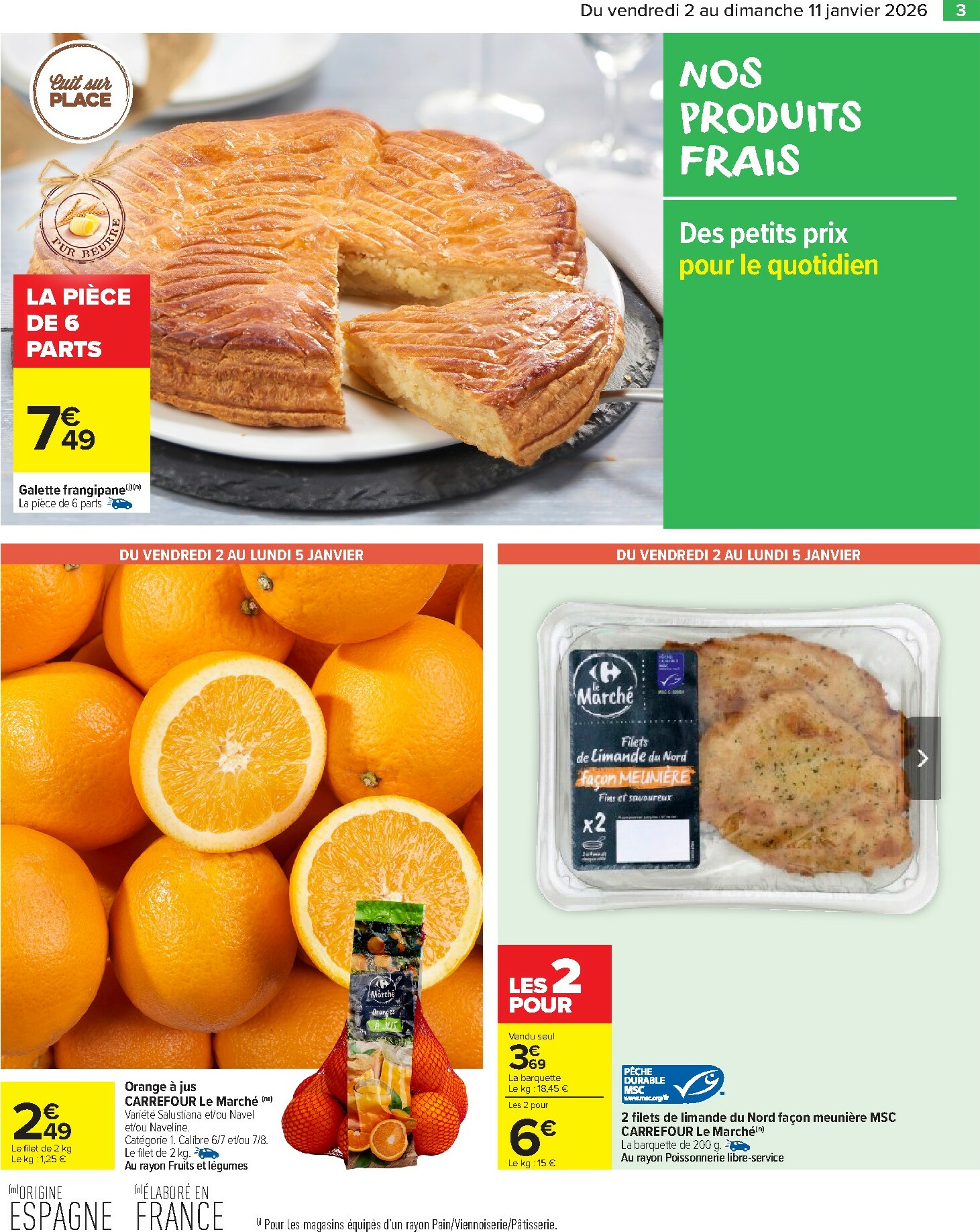 carrefour-market - Catalogue Carrefour Market valable du 02/01 au 11/01 - page: 5