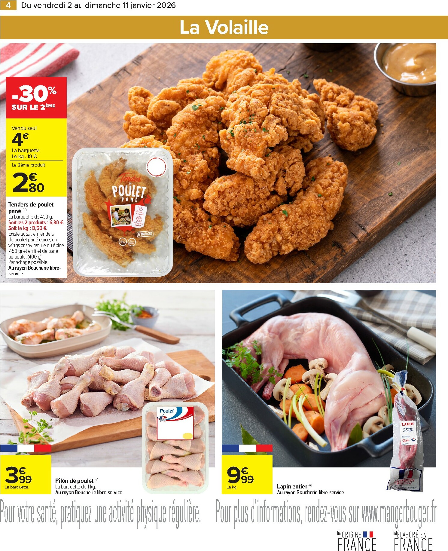 carrefour-market - Catalogue Carrefour Market - Boucher valable du 02/01 au 11/01 - page: 4