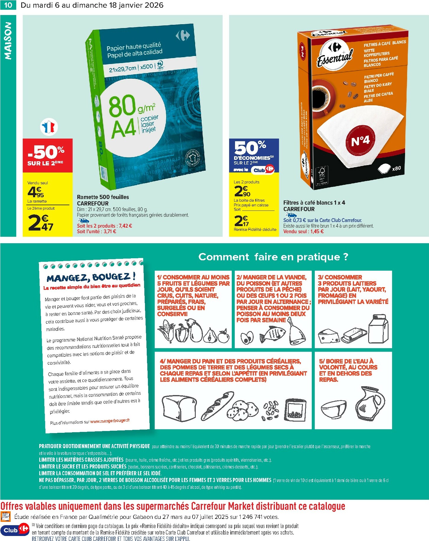 carrefour-market - Catalogue Carrefour Market valable du 06/01 au 18/01 - page: 12