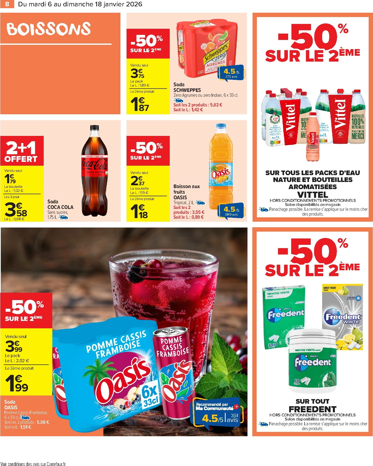 carrefour-market - Catalogue Carrefour Market valable du 06/01 au 18/01 - page: 10