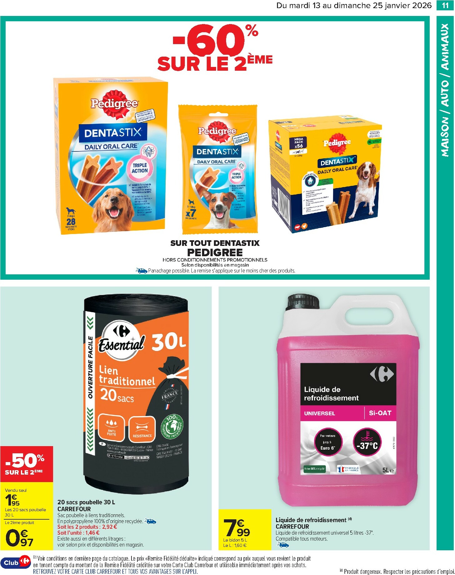 carrefour-market - Catalogue Carrefour Market valable du 13/01 au 25/01 - page: 13
