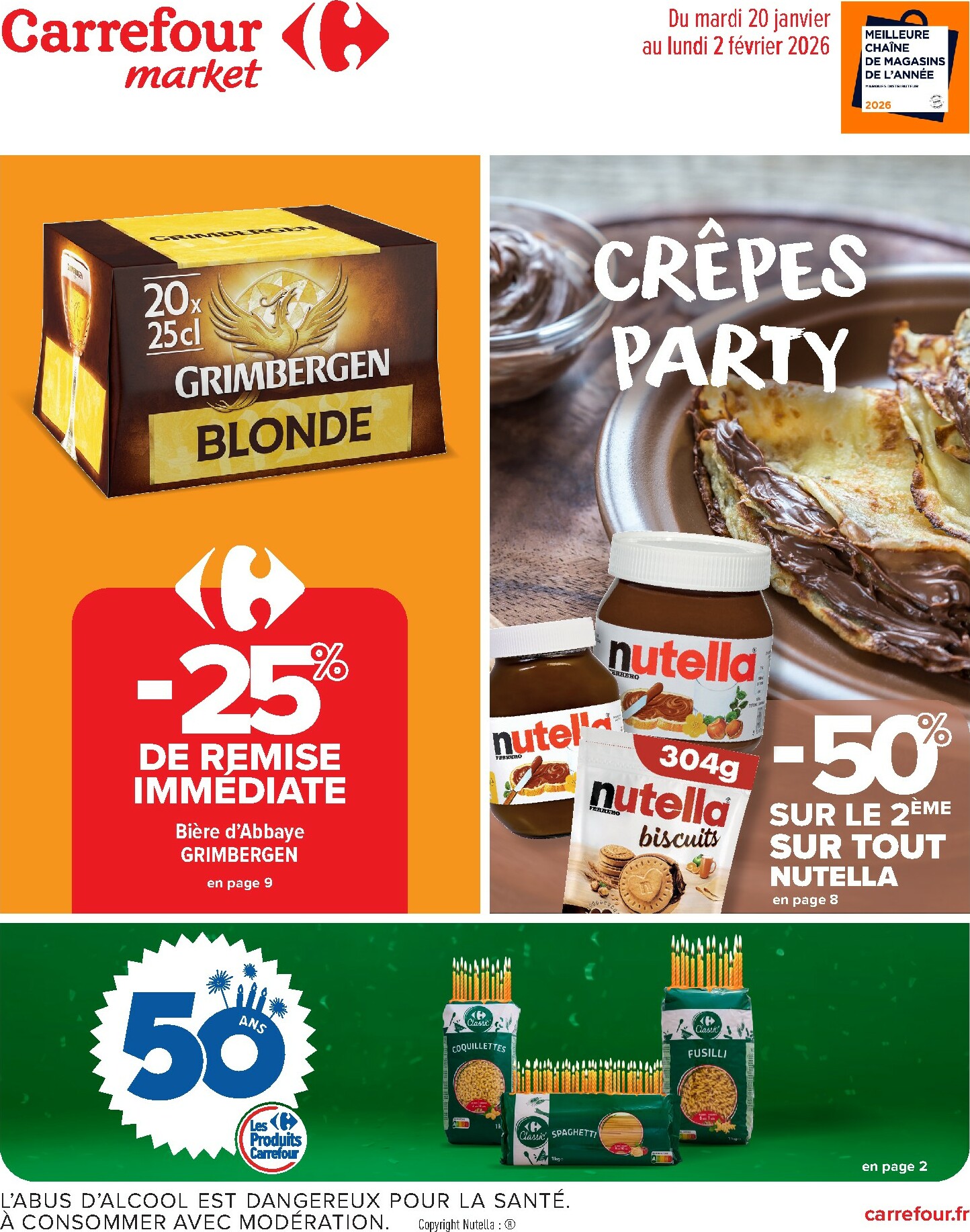 carrefour-market - Catalogue Carrefour Market valable du 20/01 au 02/02