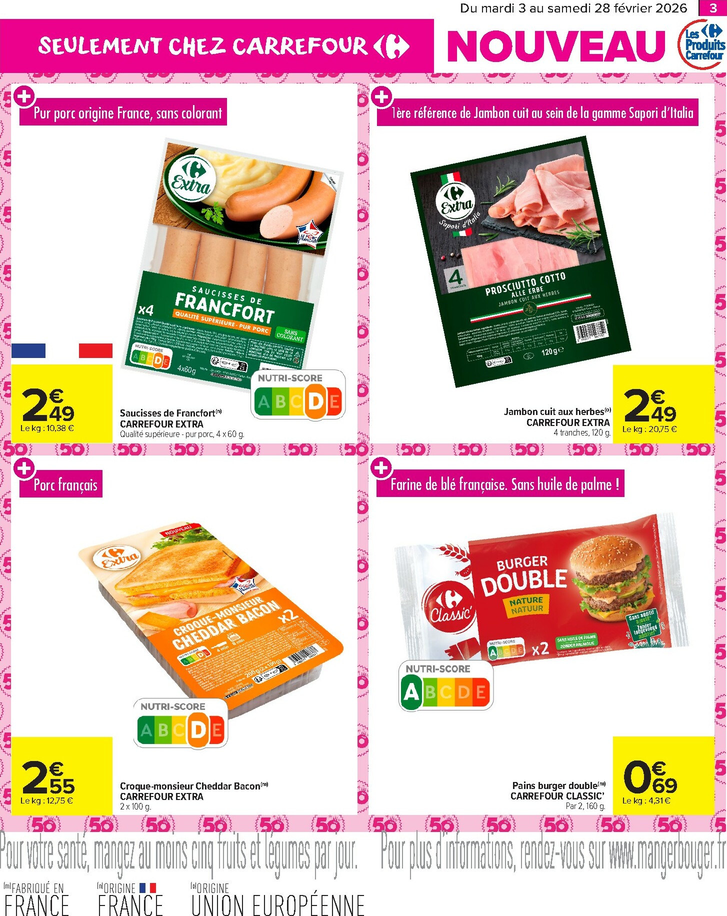 carrefour-market - Catalogue Carrefour Market - Les Nouveautés valable du 03/02/2026 au 28/02/2026 - page: 3