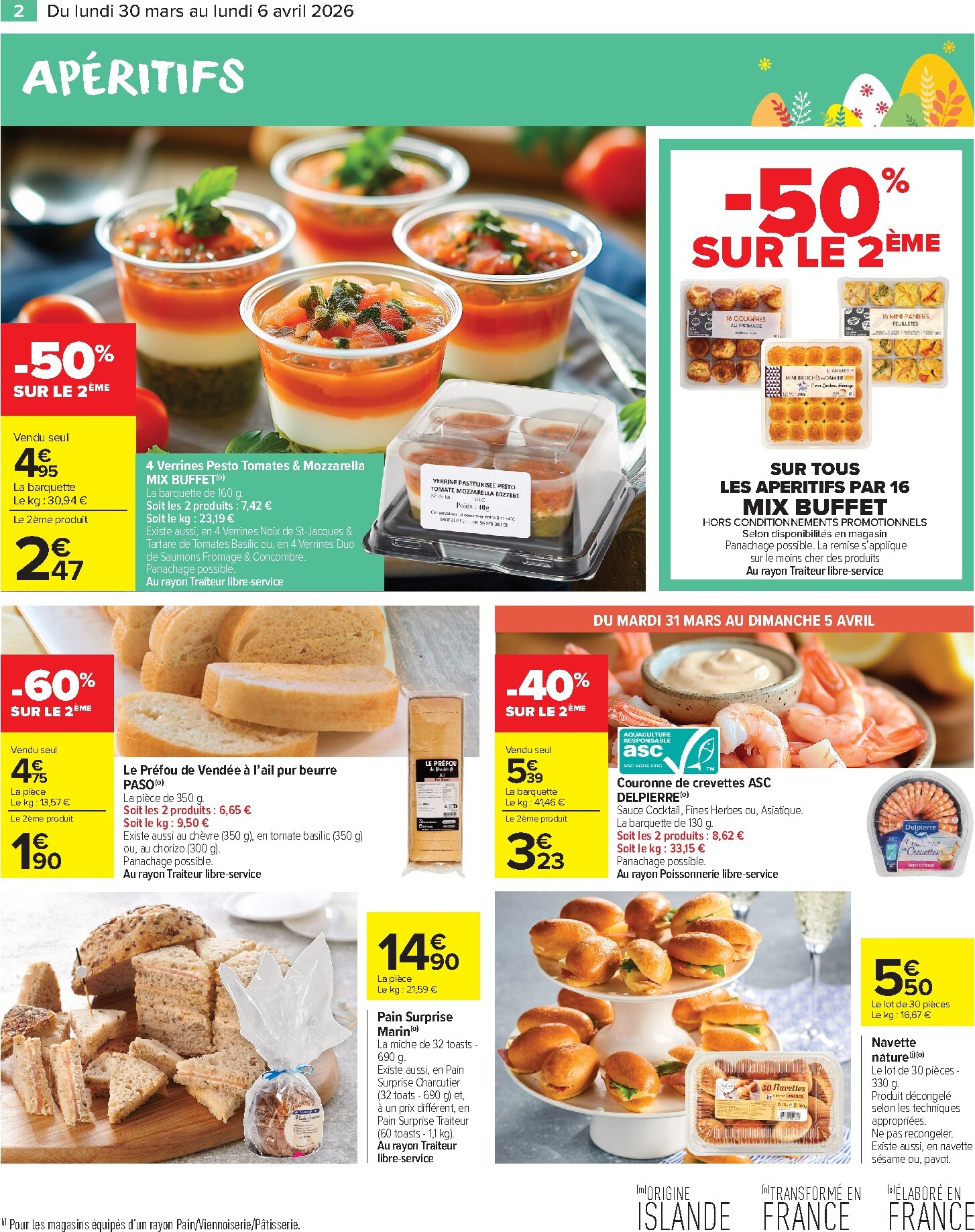 carrefour-market - Catalogue Carrefour Market - Pâques valable du 30/03/2026 au 06/04/2026 - page: 4