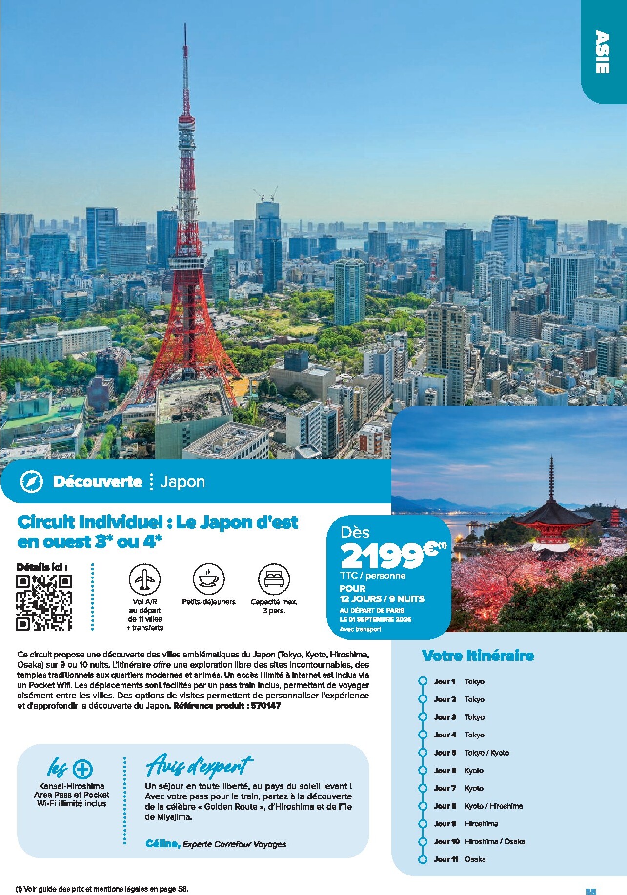 carrefour-market - Catalogue Carrefour Market - Voyages valable du 22/01/2026 au 31/12/2026 - page: 55