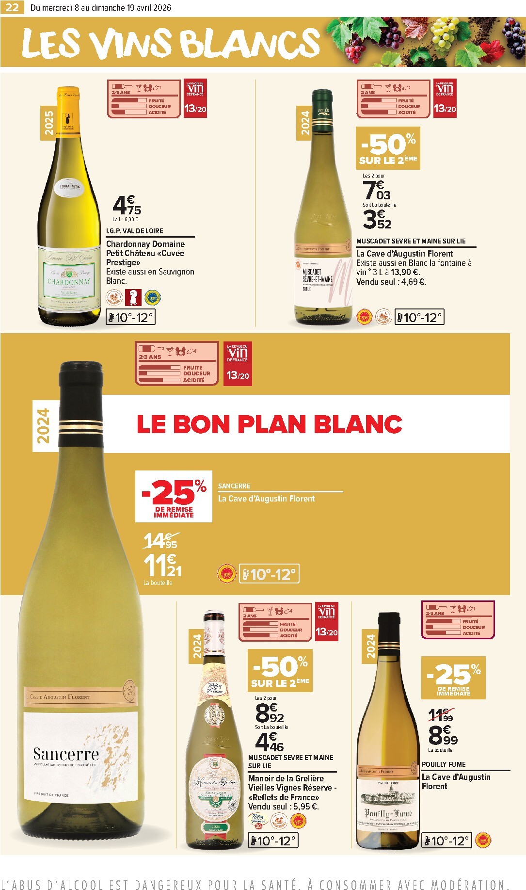 carrefour-market - Catalogue Carrefour Market - Vins valable du 08/04/2026 au 19/04/2026 - page: 22