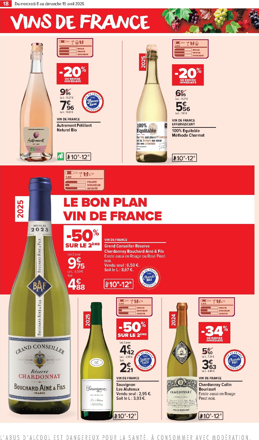 carrefour-market - Catalogue Carrefour Market - Vins valable du 08/04/2026 au 19/04/2026 - page: 18