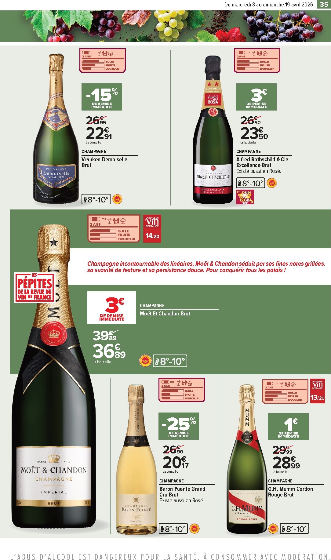 carrefour-market - Catalogue Carrefour Market - Vins valable du 08/04/2026 au 19/04/2026 - page: 35