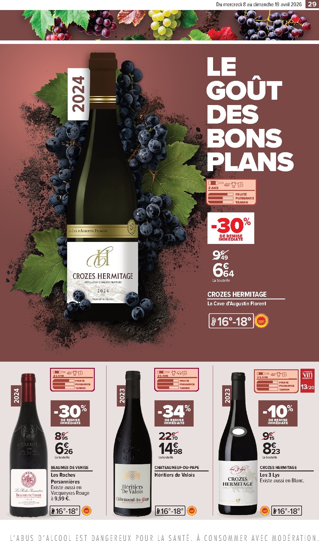 carrefour-market - Catalogue Carrefour Market - Vins valable du 08/04/2026 au 19/04/2026 - page: 29