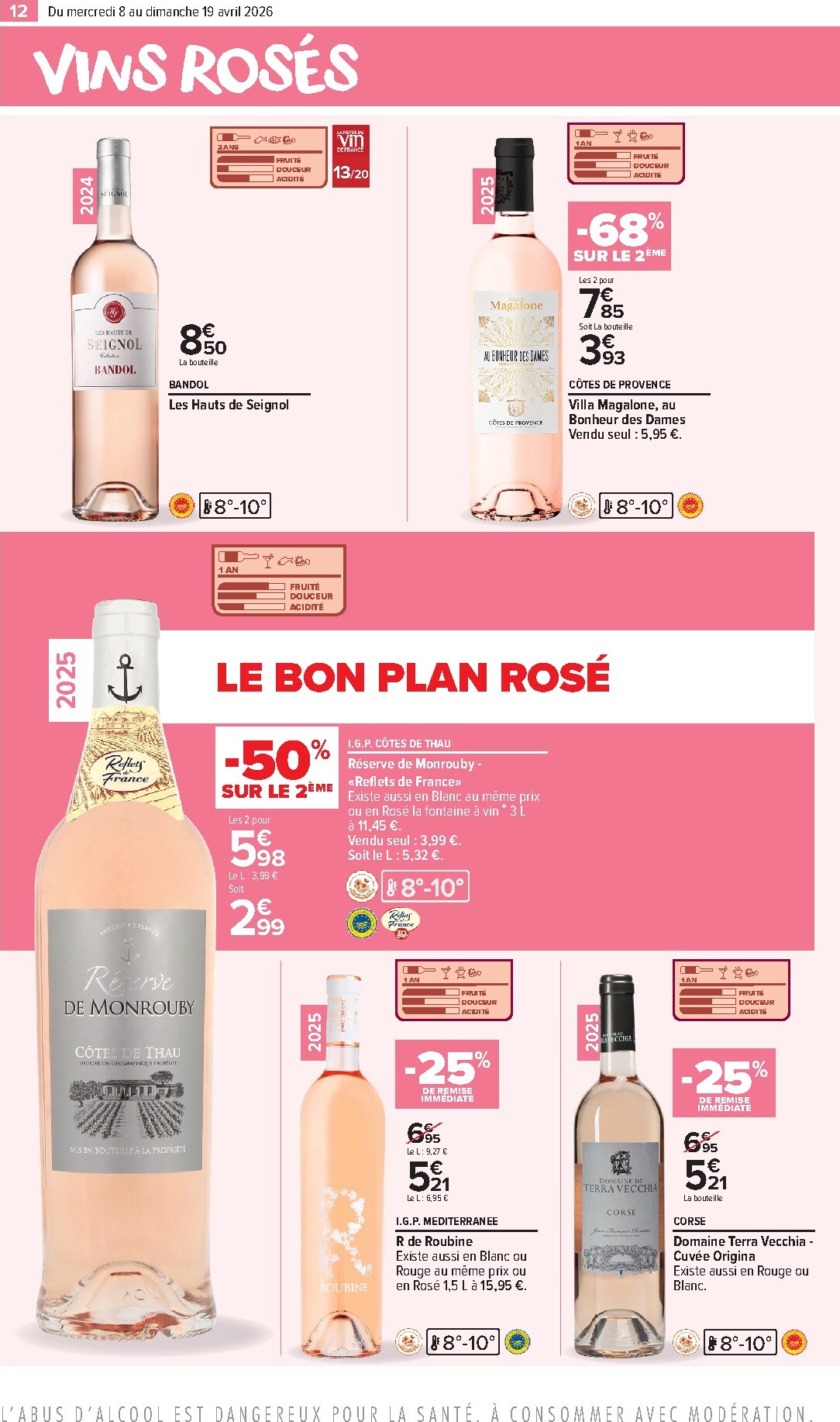 carrefour-market - Catalogue Carrefour Market - Vins valable du 08/04/2026 au 19/04/2026 - page: 12