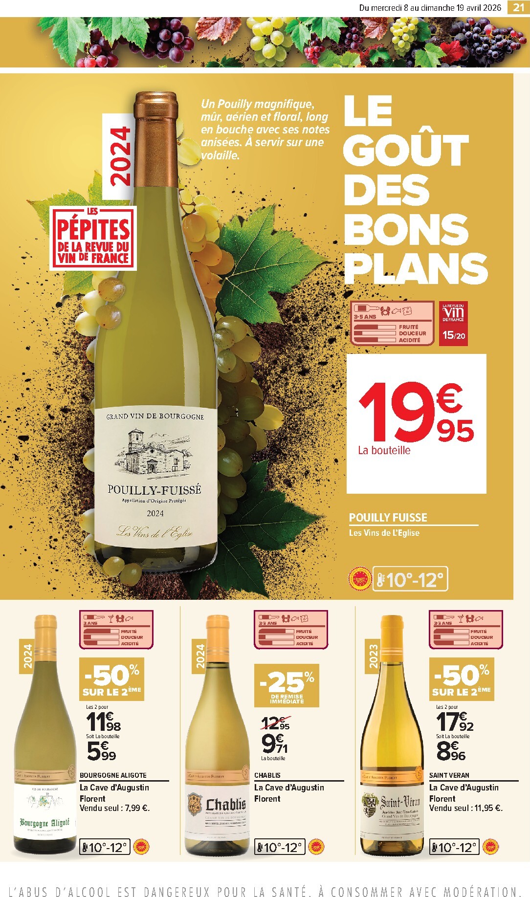 carrefour-market - Catalogue Carrefour Market - Vins valable du 08/04/2026 au 19/04/2026 - page: 21
