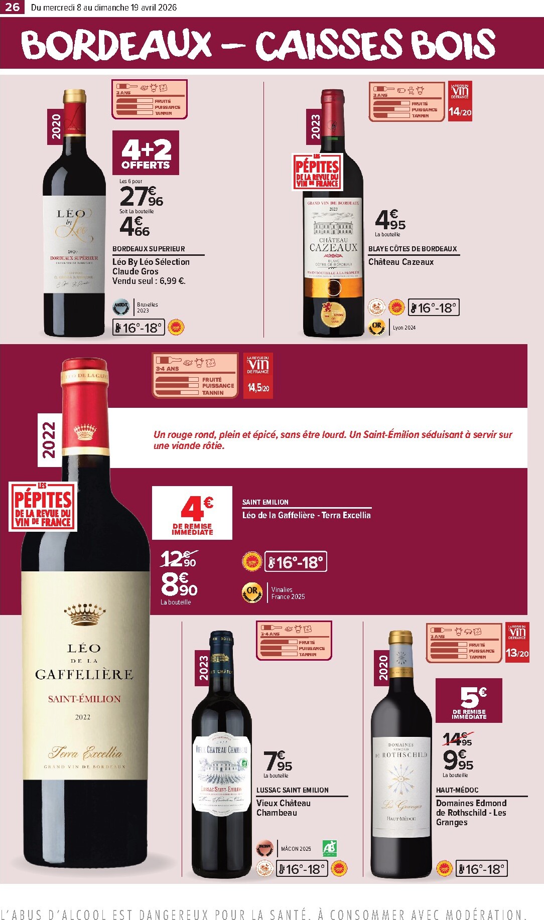 carrefour-market - Catalogue Carrefour Market - Vins valable du 08/04/2026 au 19/04/2026 - page: 26