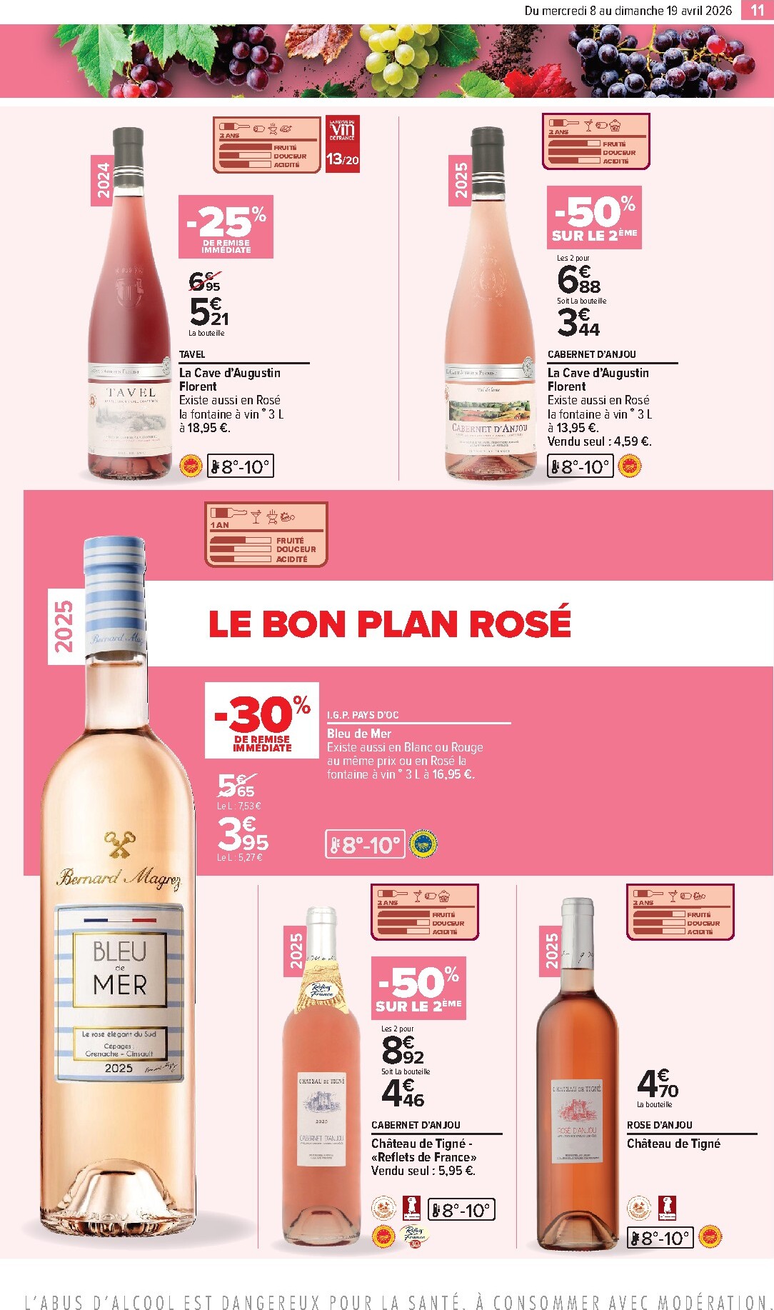 carrefour-market - Catalogue Carrefour Market - Vins valable du 08/04/2026 au 19/04/2026 - page: 11