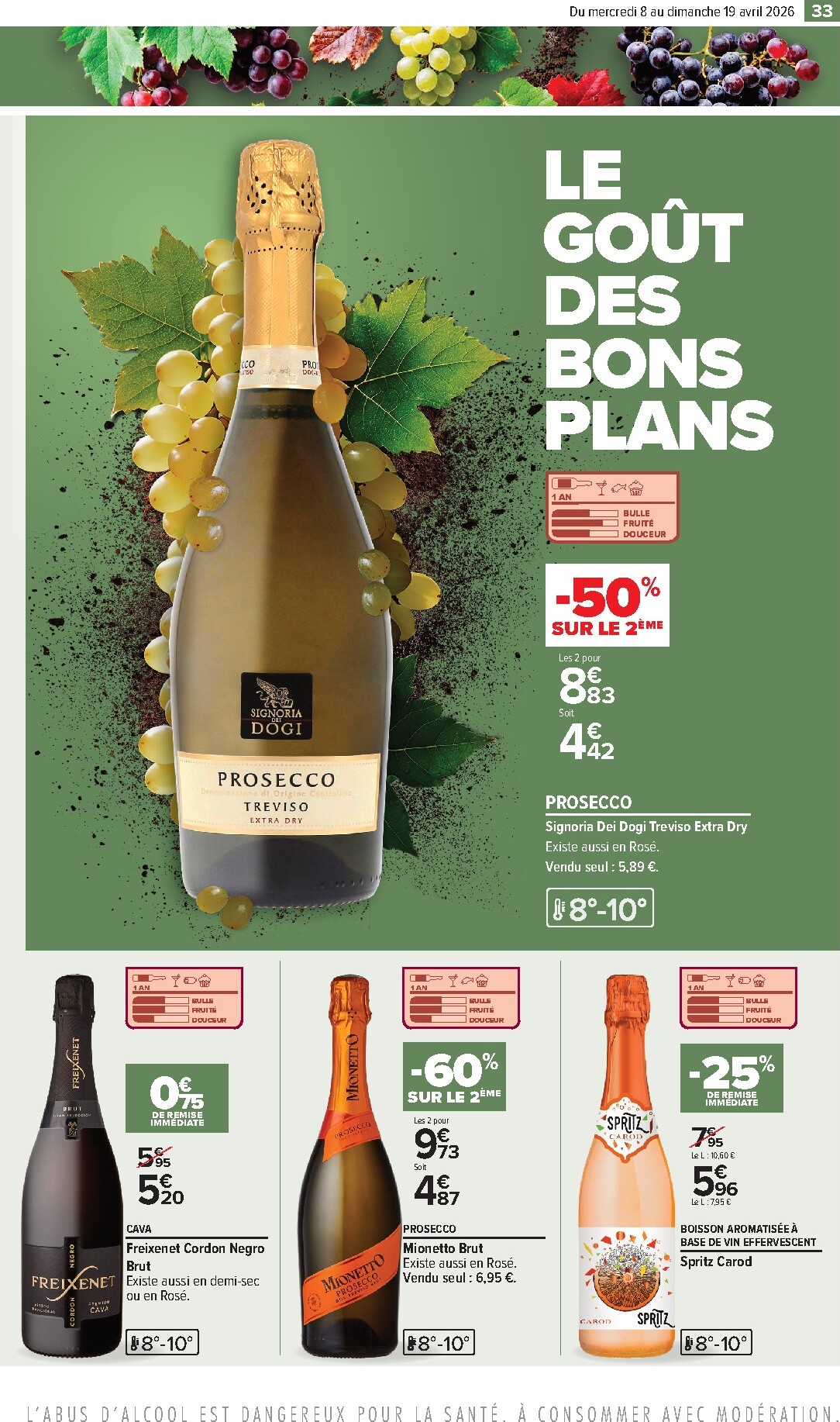 carrefour-market - Catalogue Carrefour Market - Vins valable du 08/04/2026 au 19/04/2026 - page: 33