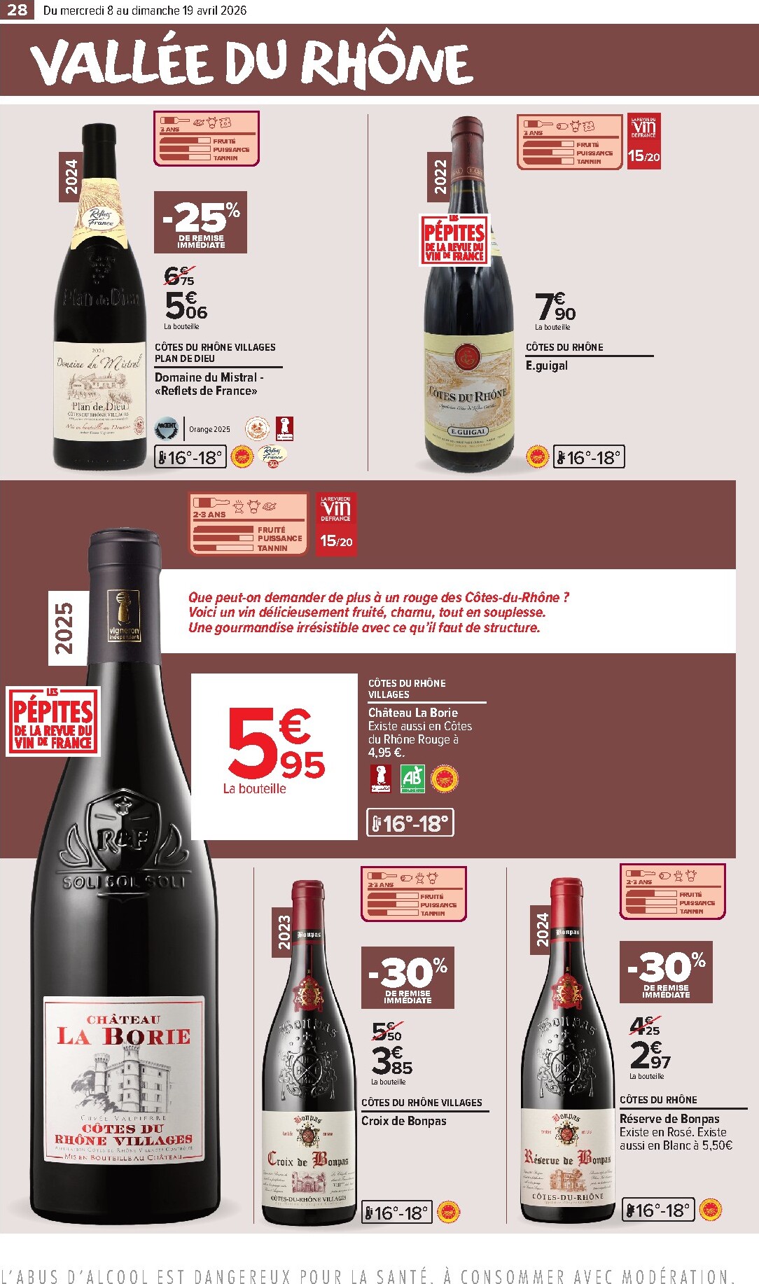 carrefour-market - Catalogue Carrefour Market - Vins valable du 08/04/2026 au 19/04/2026 - page: 28