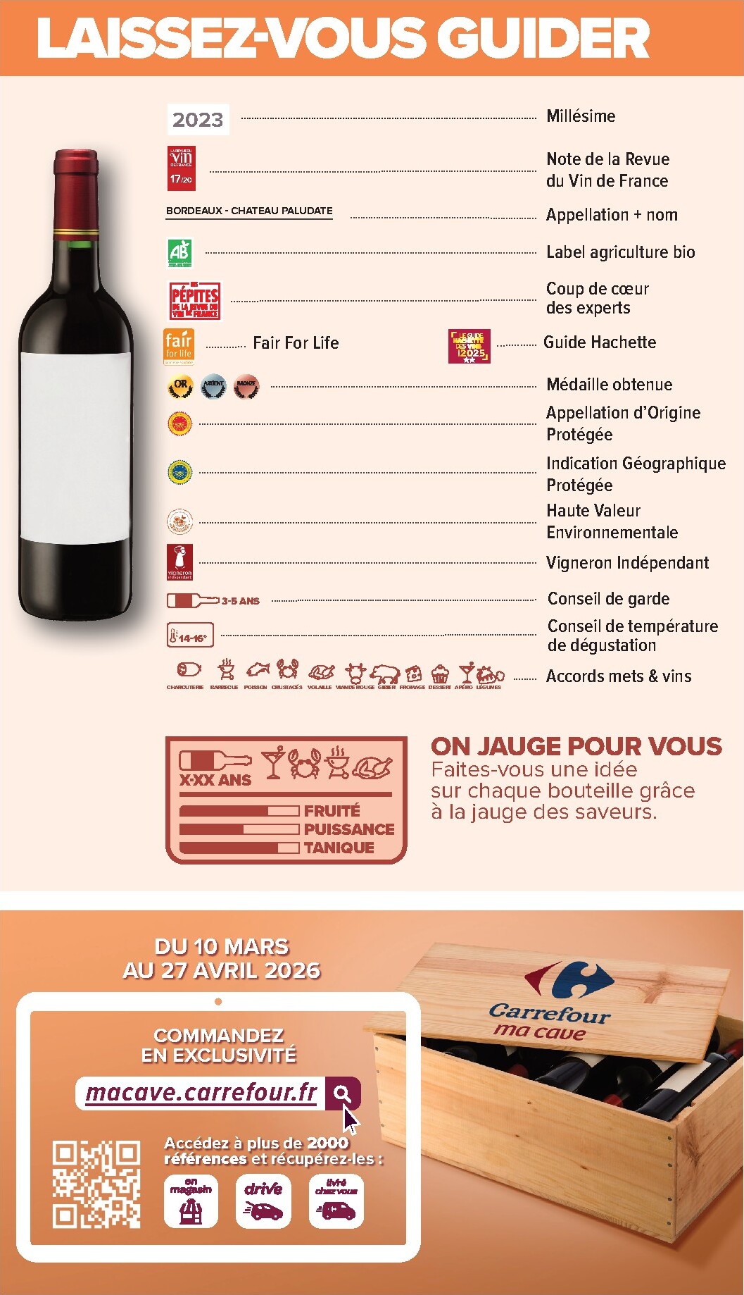 carrefour-market - Catalogue Carrefour Market - Vins valable du 08/04/2026 au 19/04/2026 - page: 3