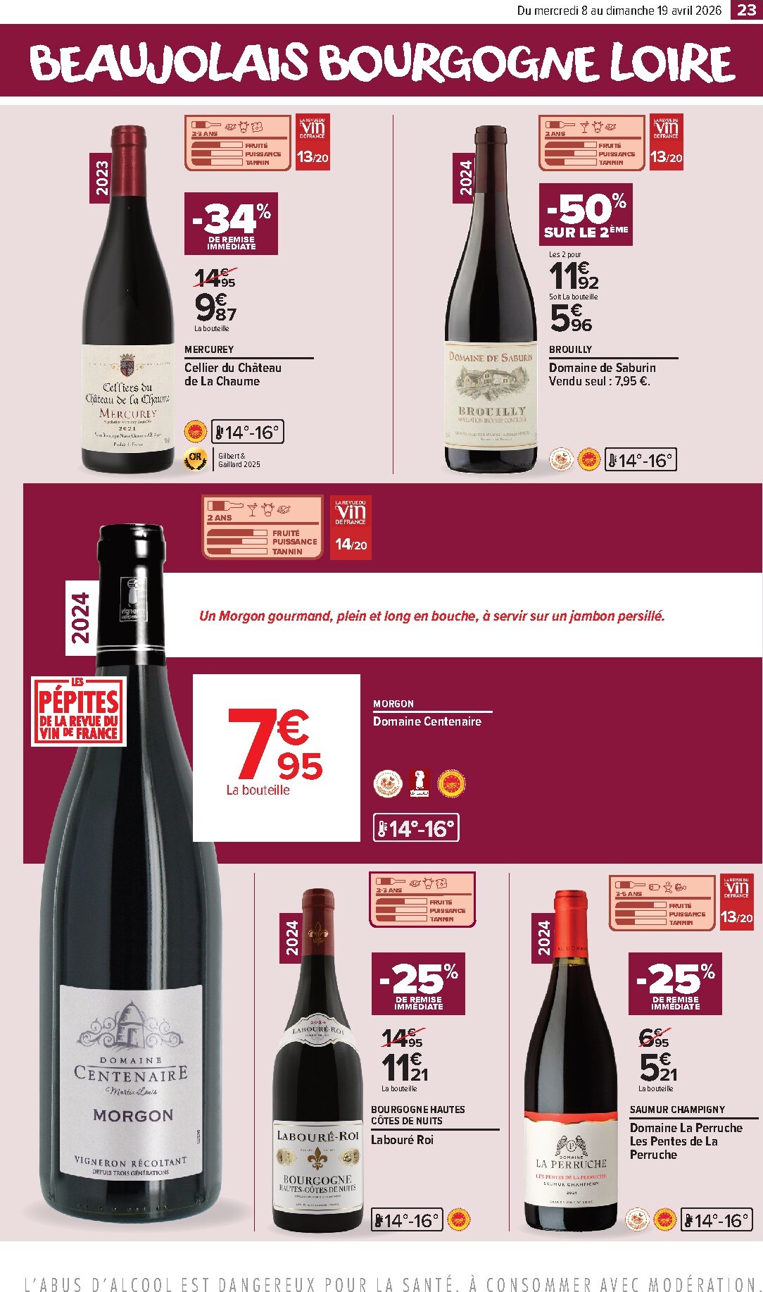 carrefour-market - Catalogue Carrefour Market - Vins valable du 08/04/2026 au 19/04/2026 - page: 23