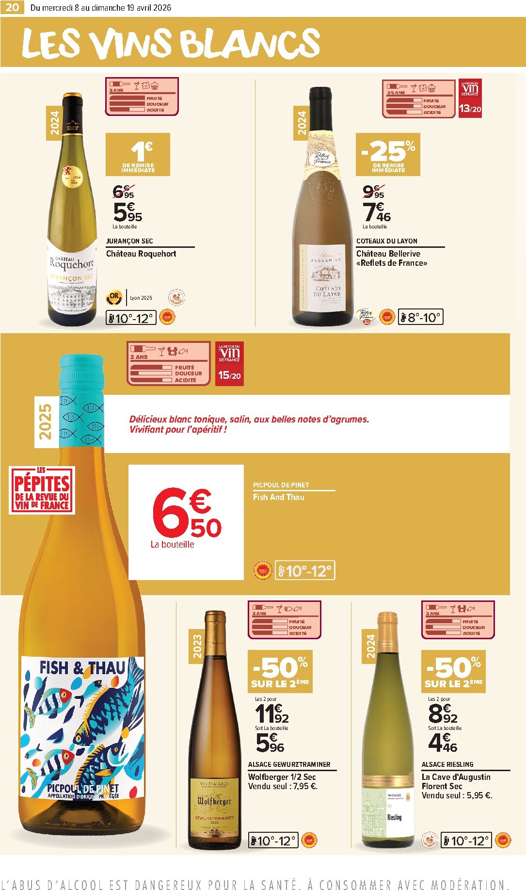 carrefour-market - Catalogue Carrefour Market - Vins valable du 08/04/2026 au 19/04/2026 - page: 20