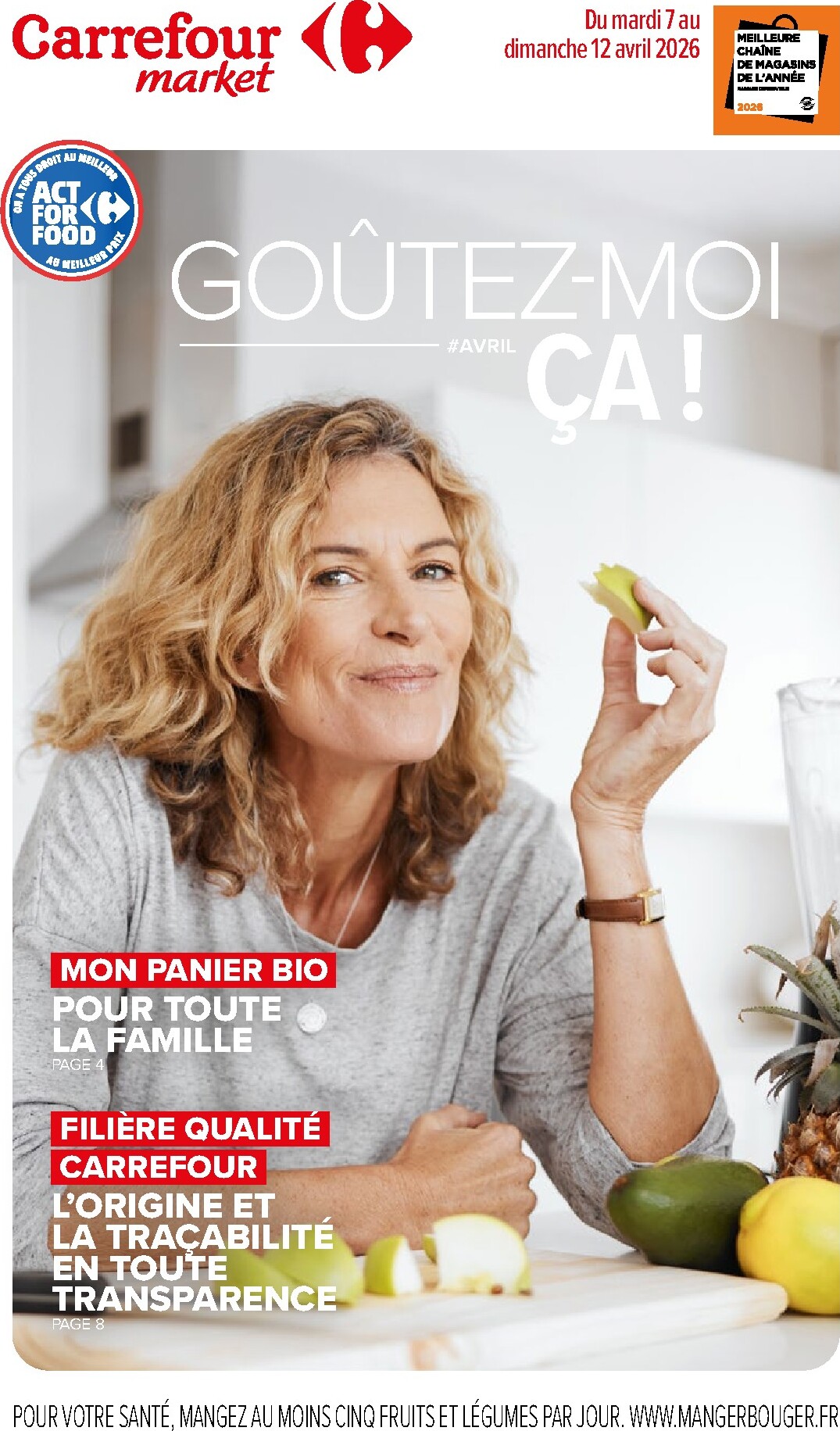 carrefour-market - Catalogue Carrefour Market - Act for food valable du 07/04/2026 au 12/04/2026
