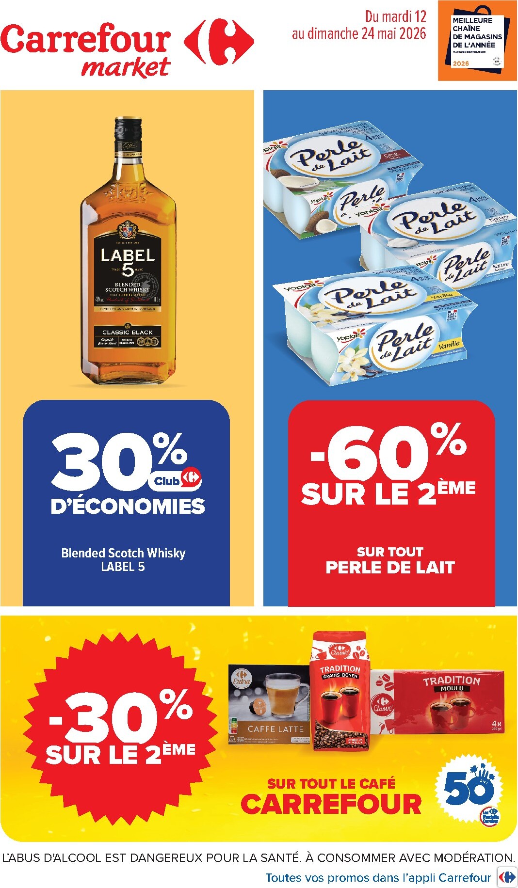 carrefour-market - Flyer Carrefour Market pour la semaine prochaine du du mardi 12/05/2026 au du dimanche 24/05/2026