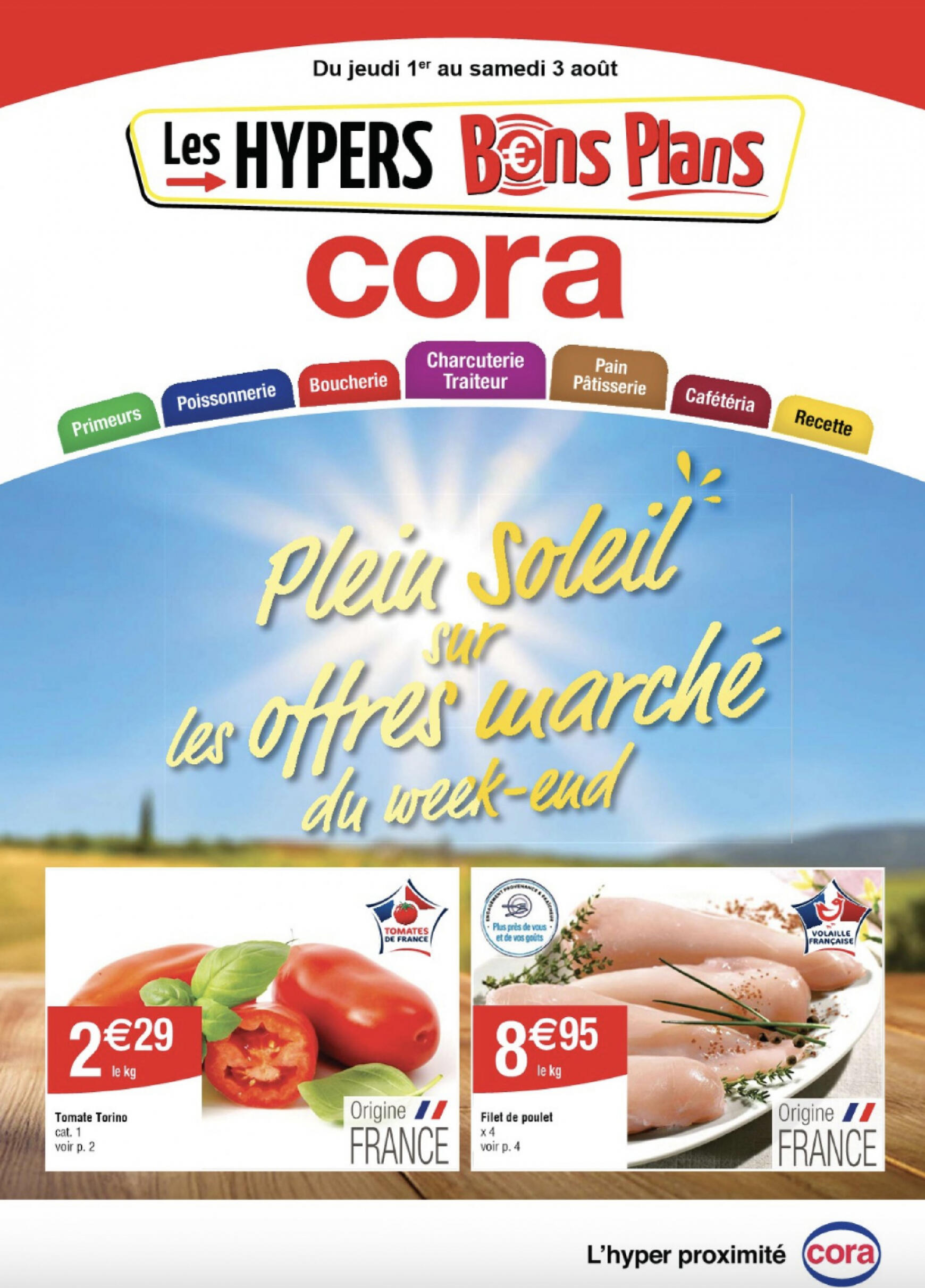 cora - Prospectus Cora actuel 01.08. - 03.08. - page: 1