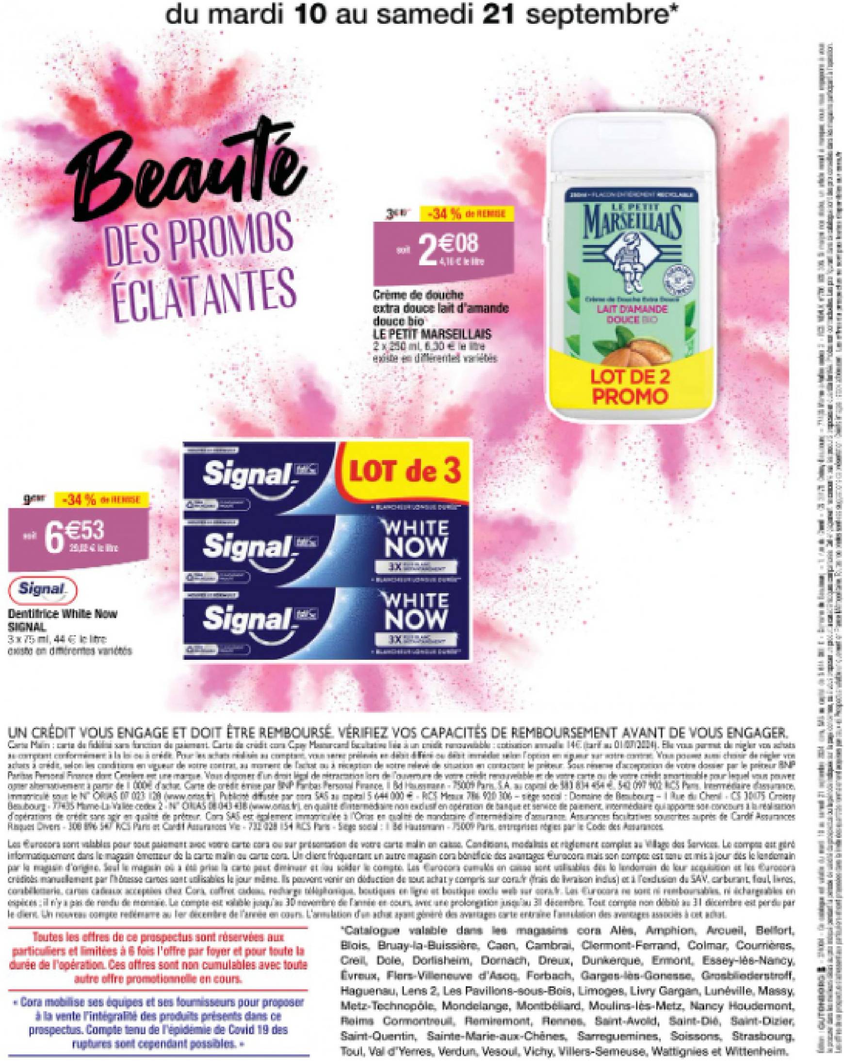 cora - Catalogue Cora - Beauté : des promos éclatantes valable dès 10.09. - 21.09. - page: 24