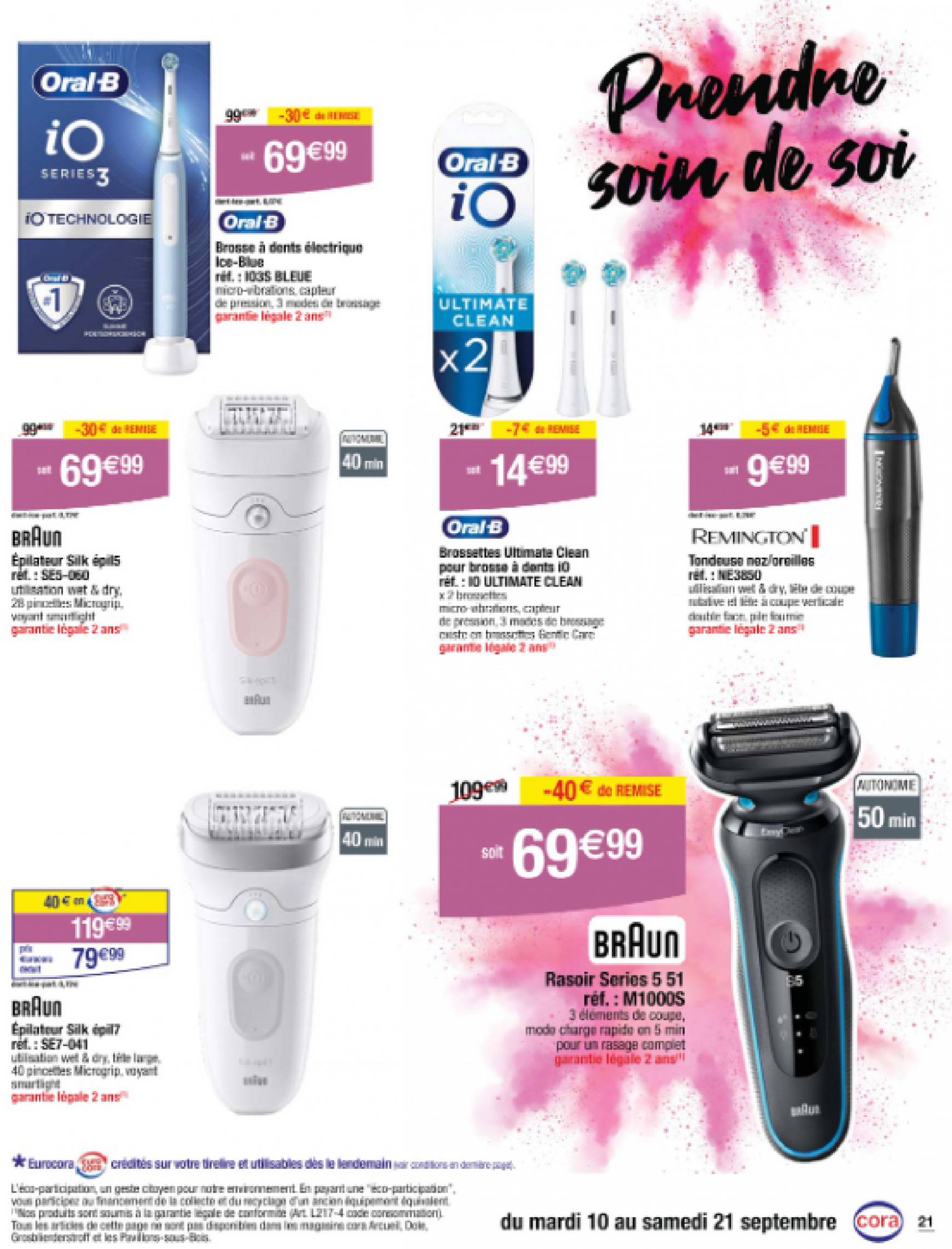 cora - Catalogue Cora - Beauté : des promos éclatantes valable dès 10.09. - 21.09. - page: 21