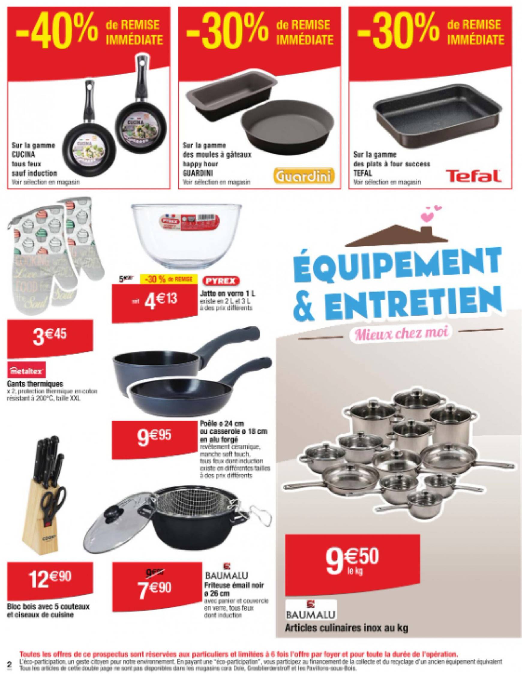 cora - Catalogue Cora - Equipement et entretien valable dès 10.09. - 21.09. - page: 2