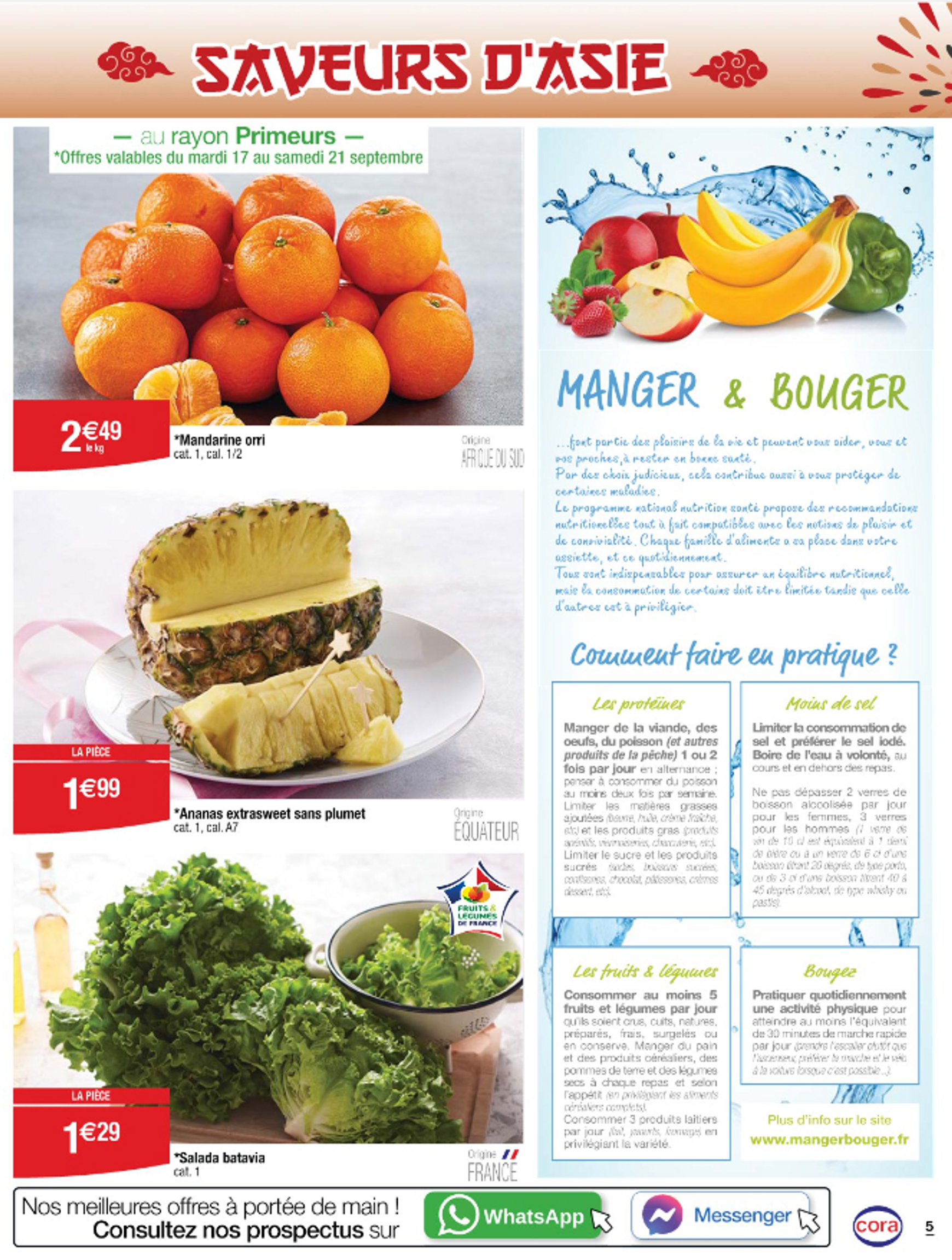 cora - Catalogue Cora - Saveurs d'Asie valable dès 17.09. - 23.09. - page: 5