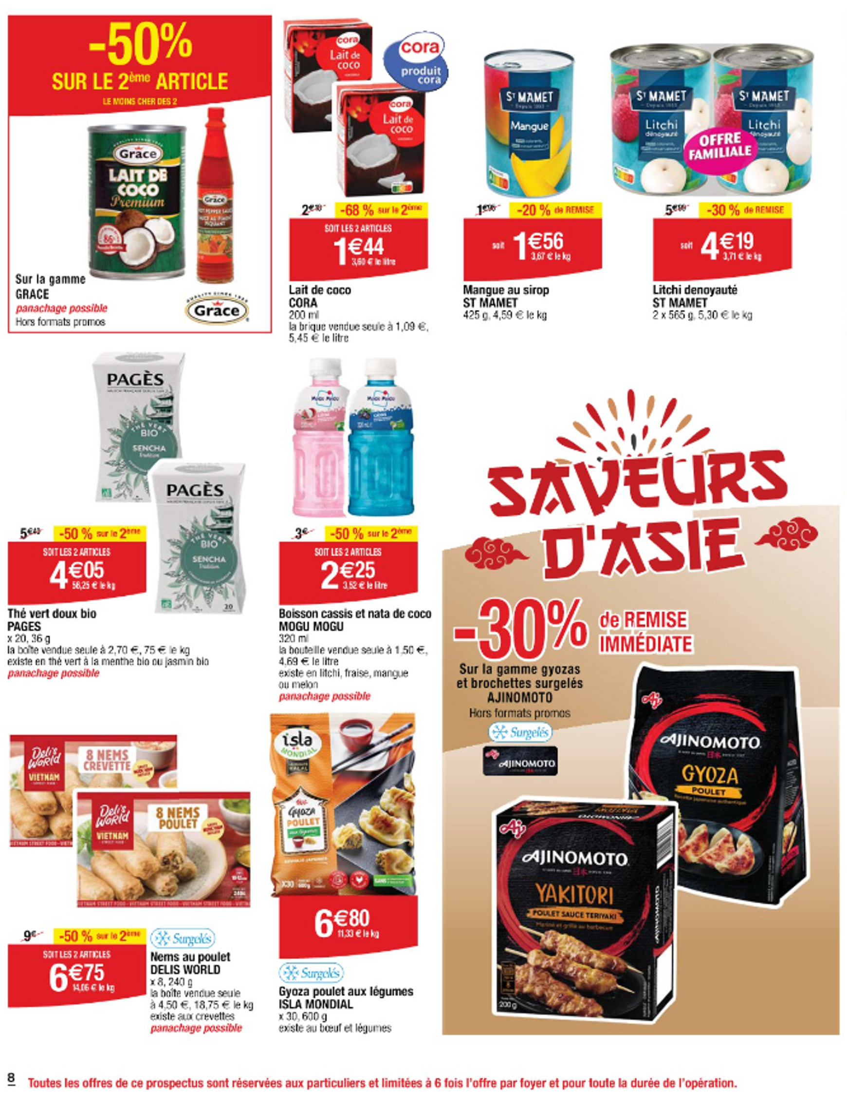 cora - Catalogue Cora - Saveurs d'Asie valable dès 17.09. - 23.09. - page: 8