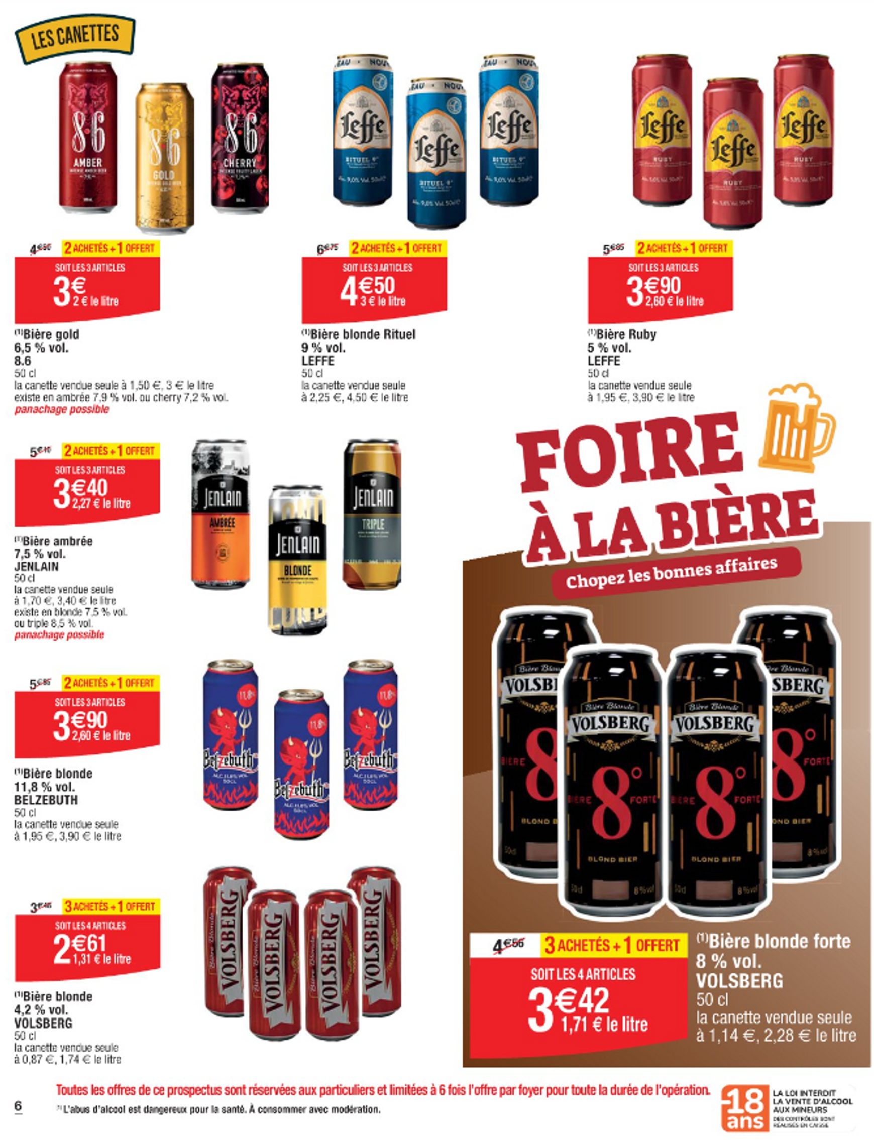 cora - Catalogue Cora - Foire à la bière valable dès 17.09. - 23.09. - page: 6