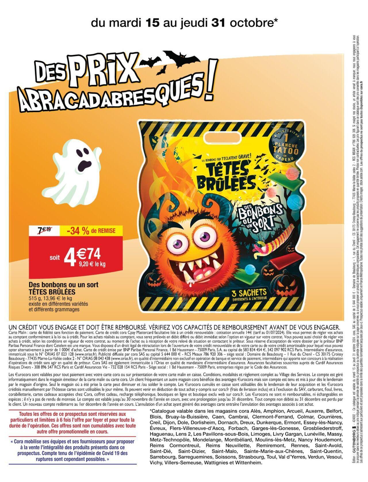 cora - Cora Des prix abracadabresques ! à partir du 15/10/2024 - 31/10/2024 - page: 10