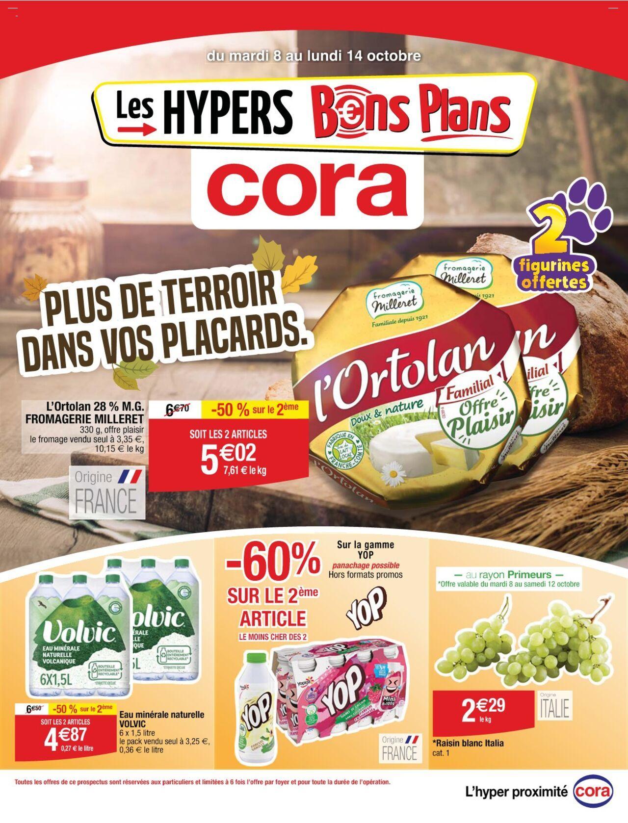 cora - Cora Plus de terroir dans vos placards à partir du 08/10/2024 - 14/10/2024