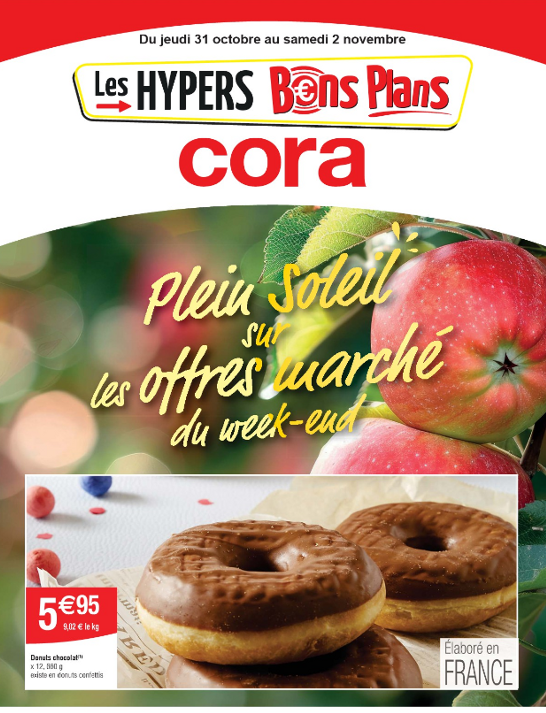 cora - Catalogue Cora - Les offres marché du week-end valable dès 31.10. - 02.11.