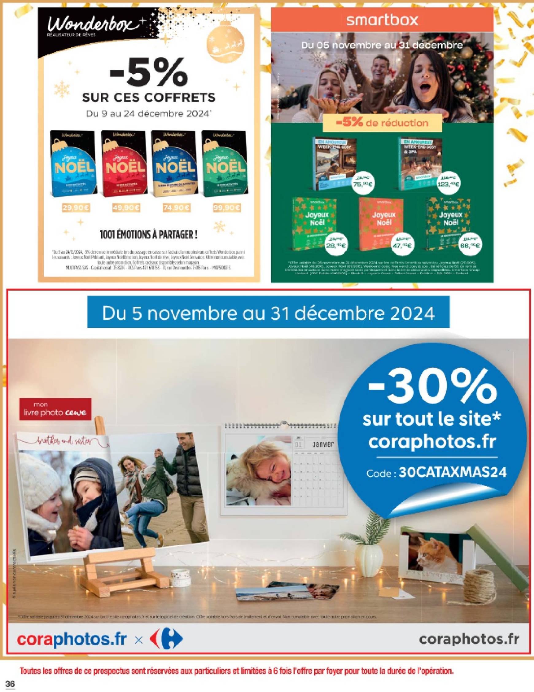 cora - Catalogue Cora - Plein d'idées cadeaux valable dès 05.11. - 31.12. - page: 36