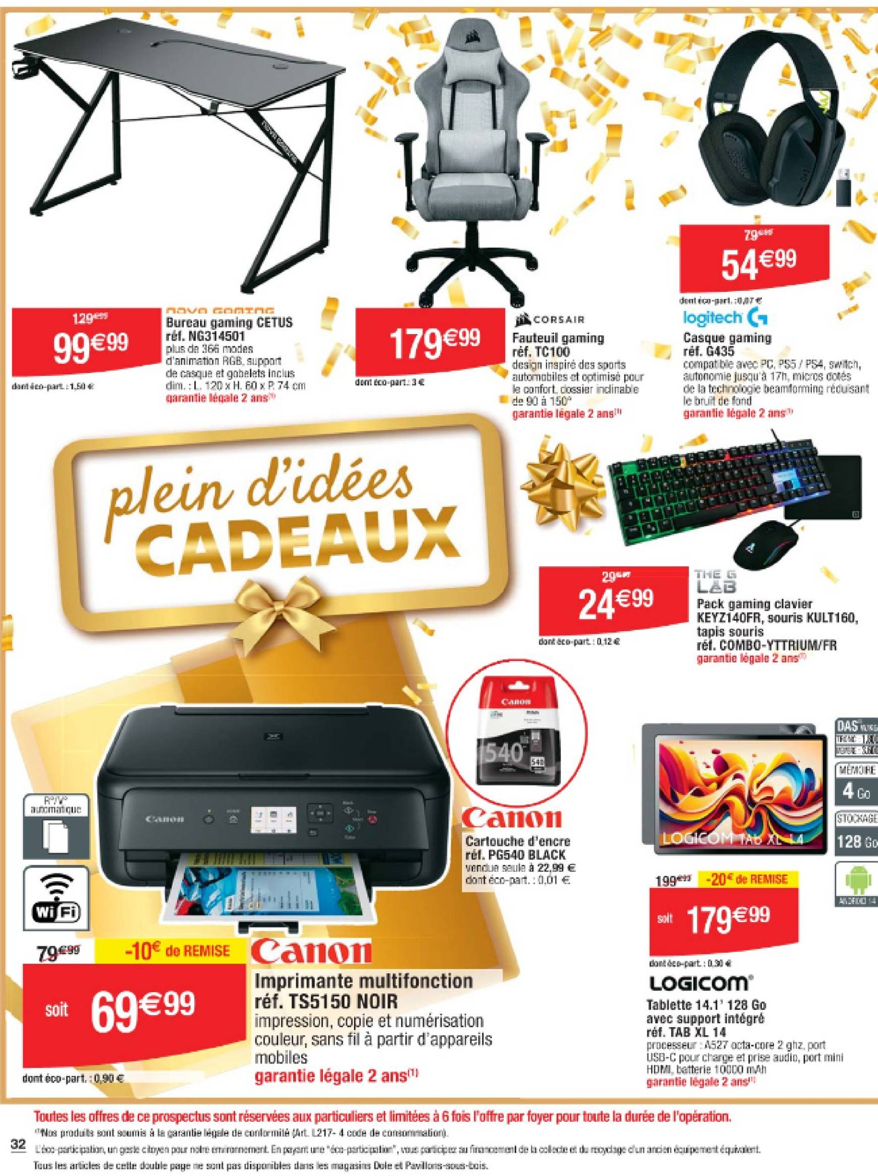 cora - Catalogue Cora - Plein d'idées cadeaux valable dès 05.11. - 31.12. - page: 32